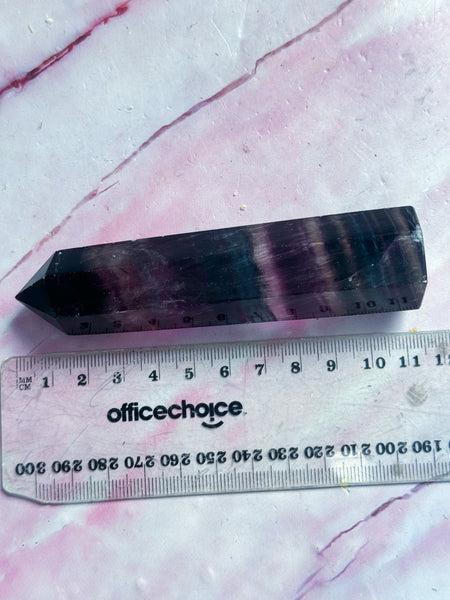 Rainbow Fluorite Points