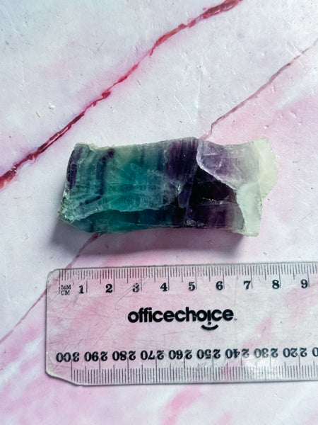 Half-Polished Fluorite Slices