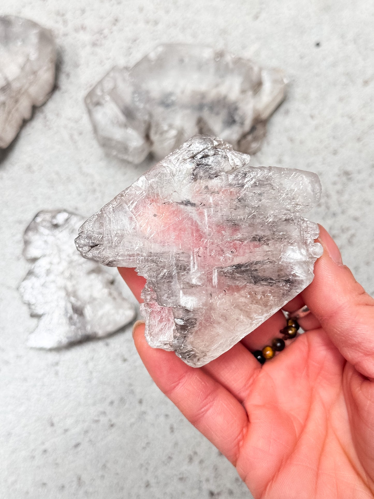 Fishtail Selenite Slices