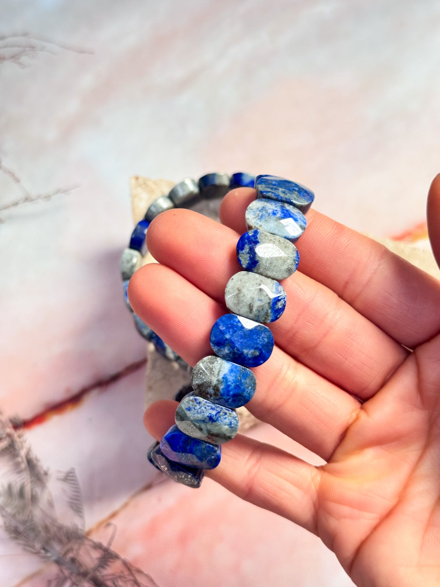 Lapis Lazuli Faceted Bracelets