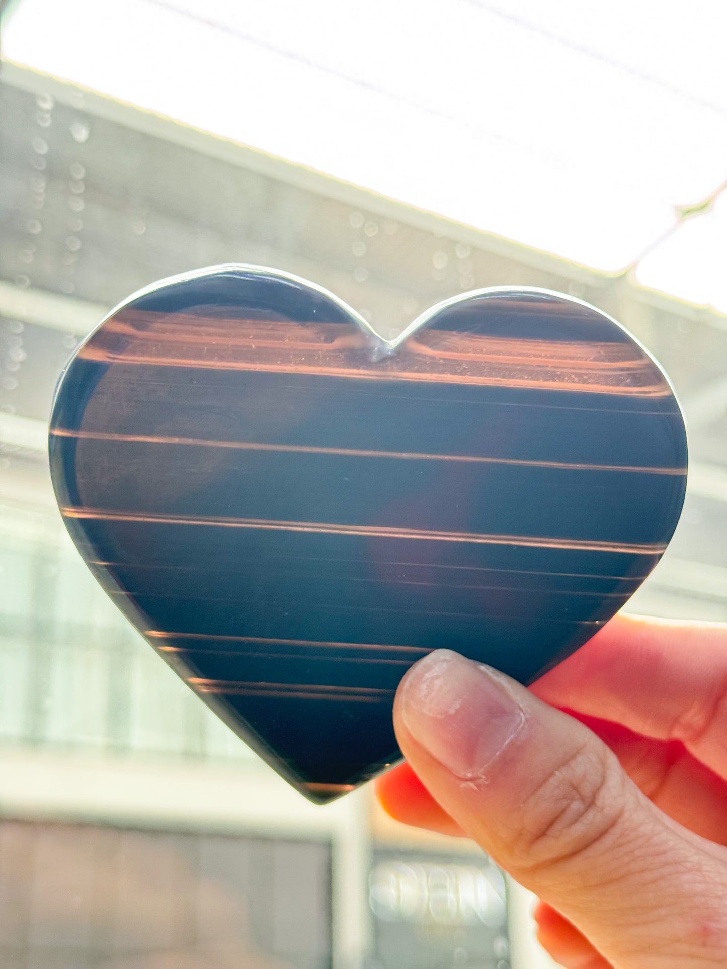 Midnight Lace Obsidian Hearts