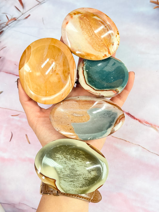 Polychrome Jasper Bowls