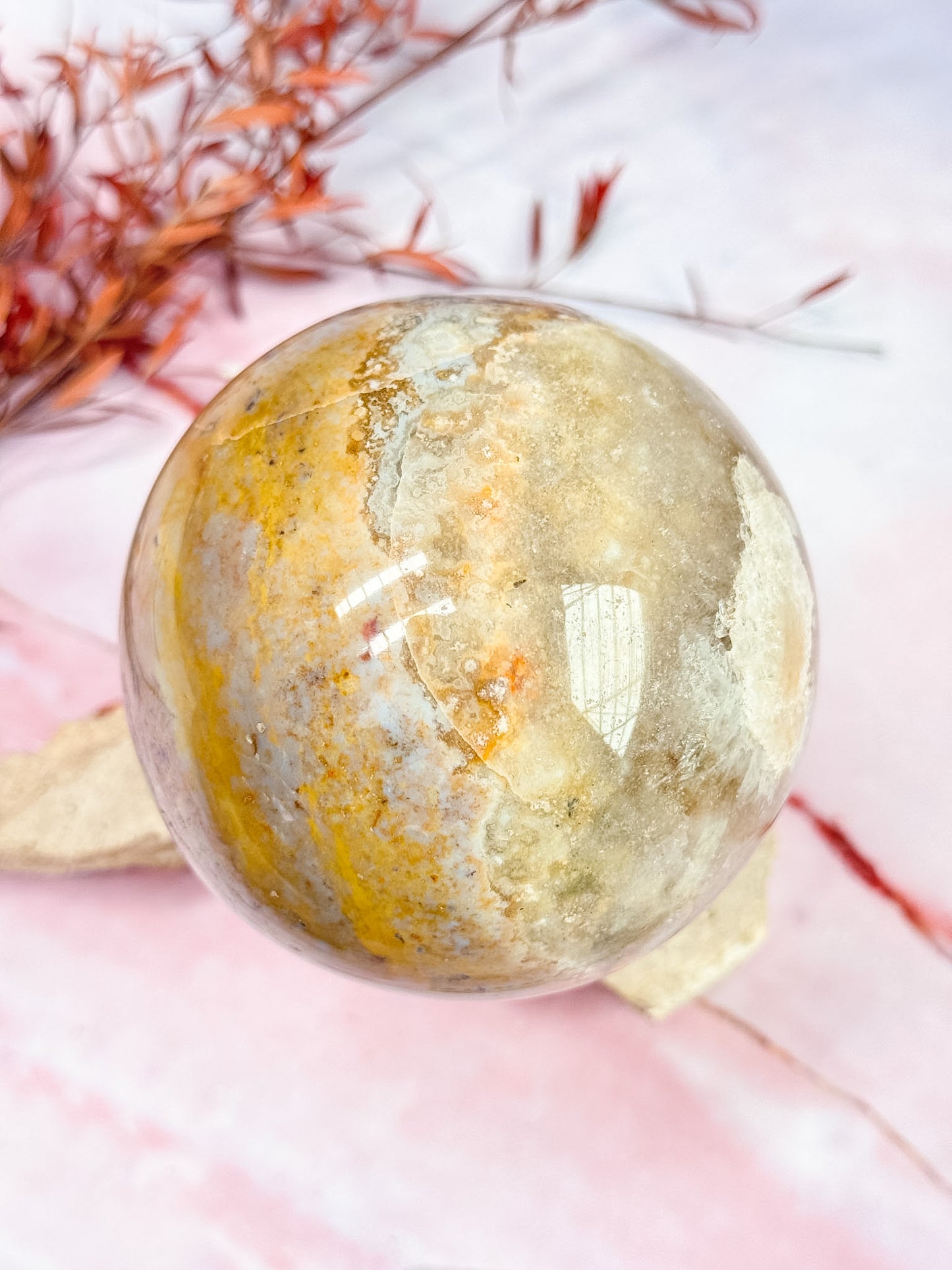Ocean Jasper Sphere