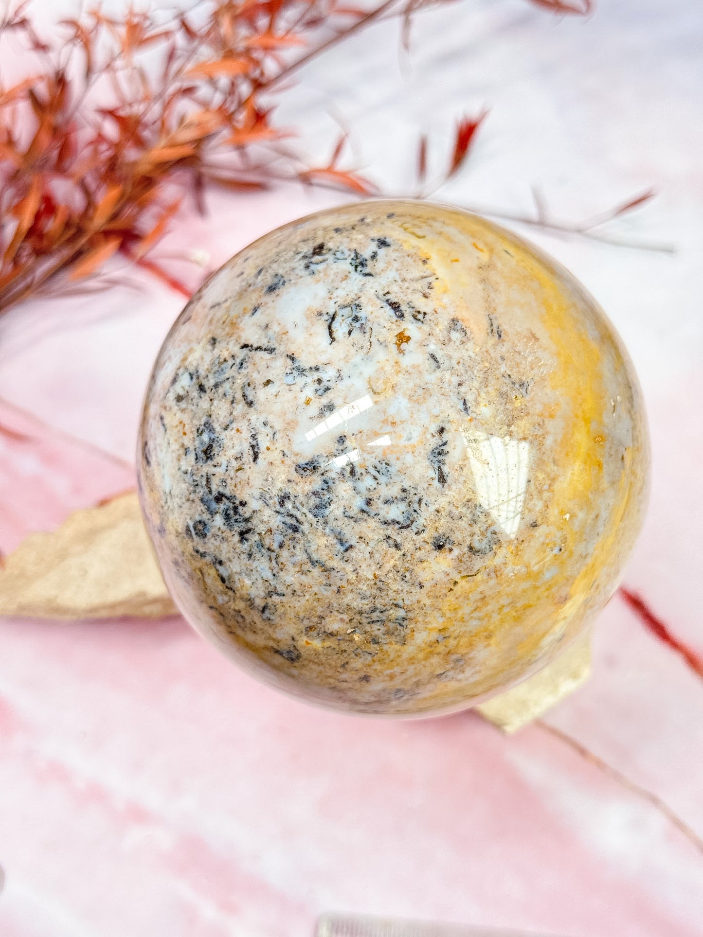 Ocean Jasper Sphere