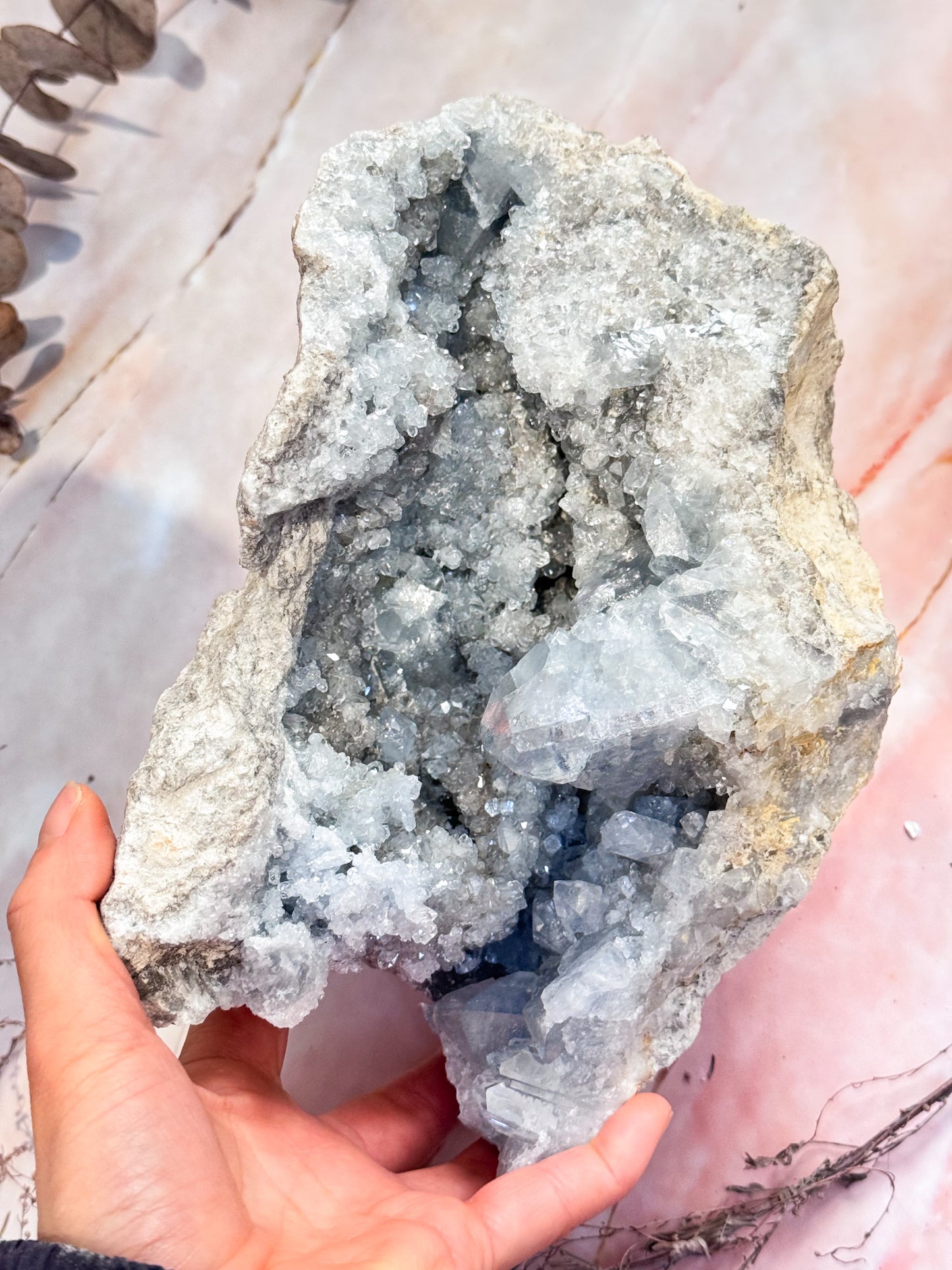 Celestite Geode