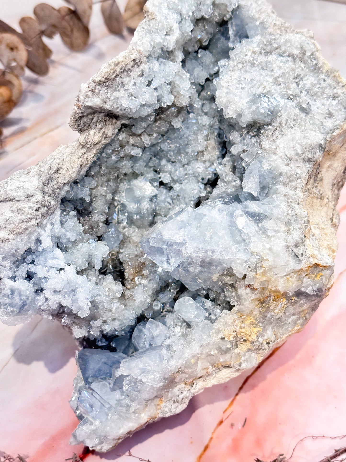 Celestite Geode