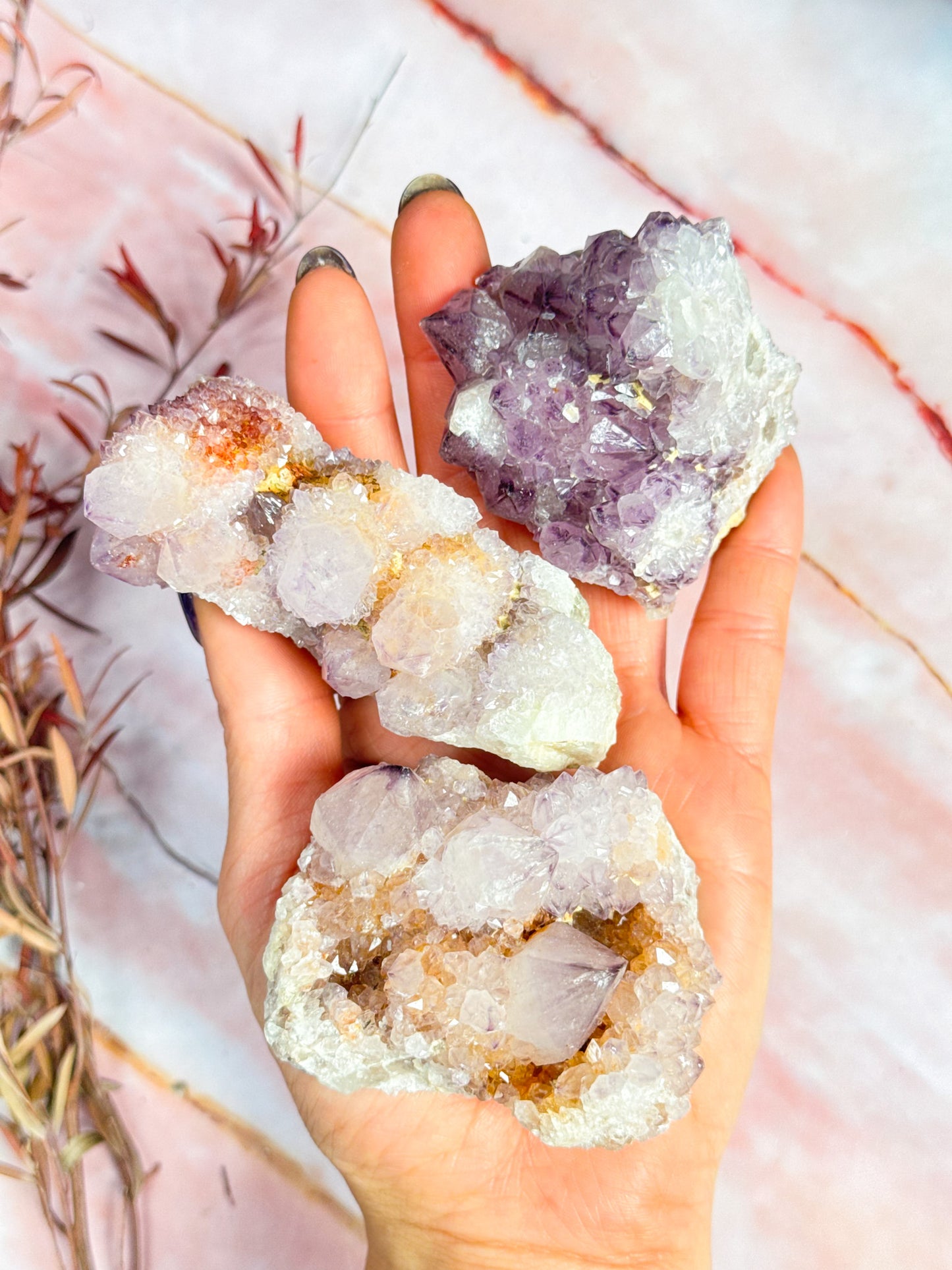 Spirit Quartz Clusters