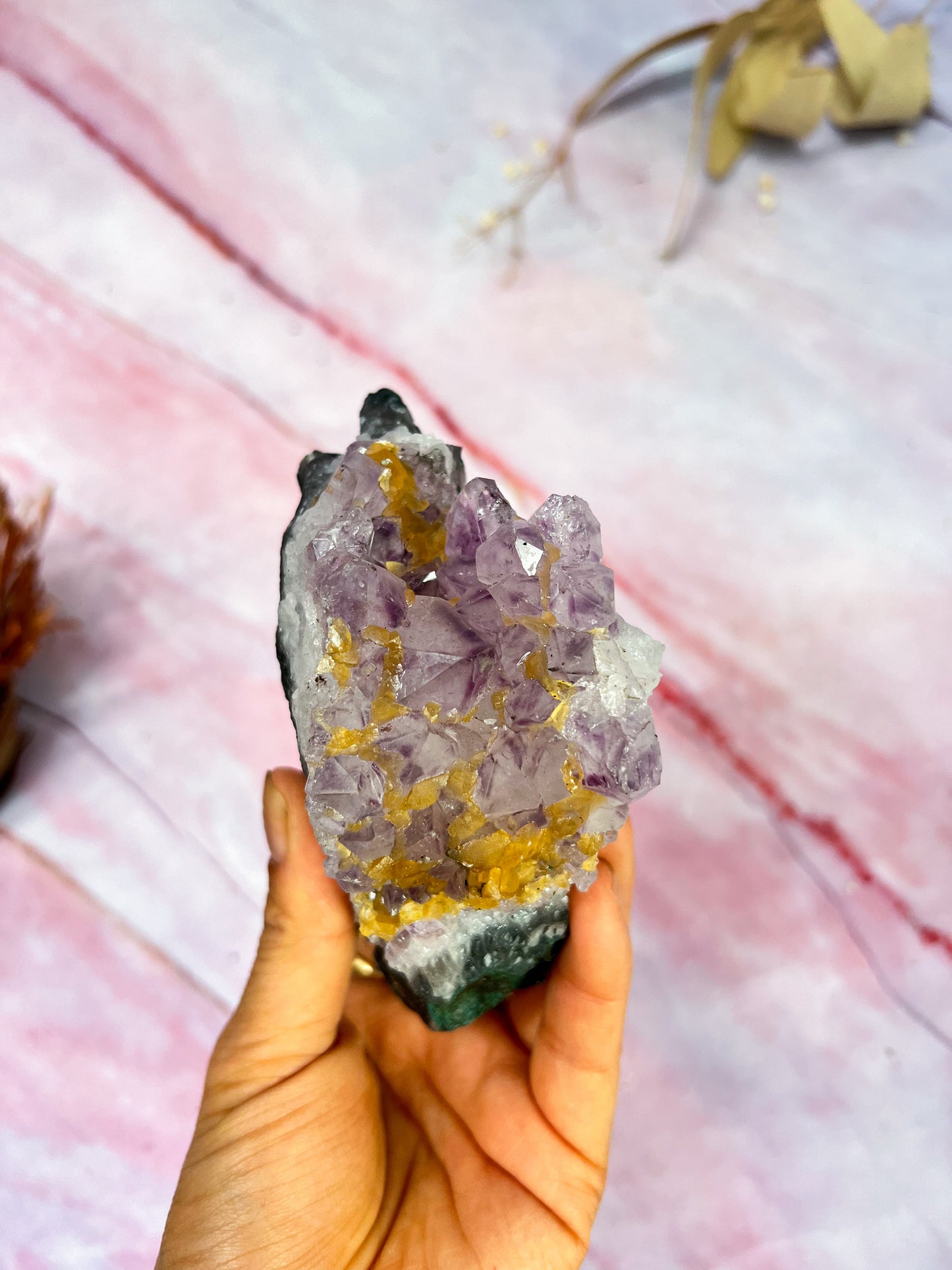 Low Grade Amethyst Clusters