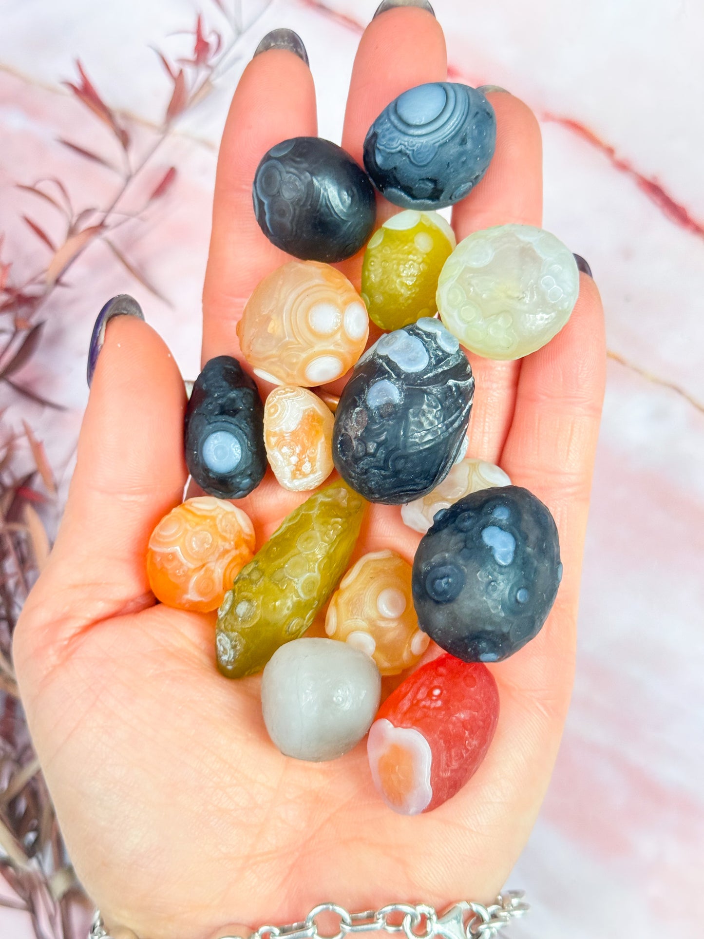 Dyed Gobi Desert Agate