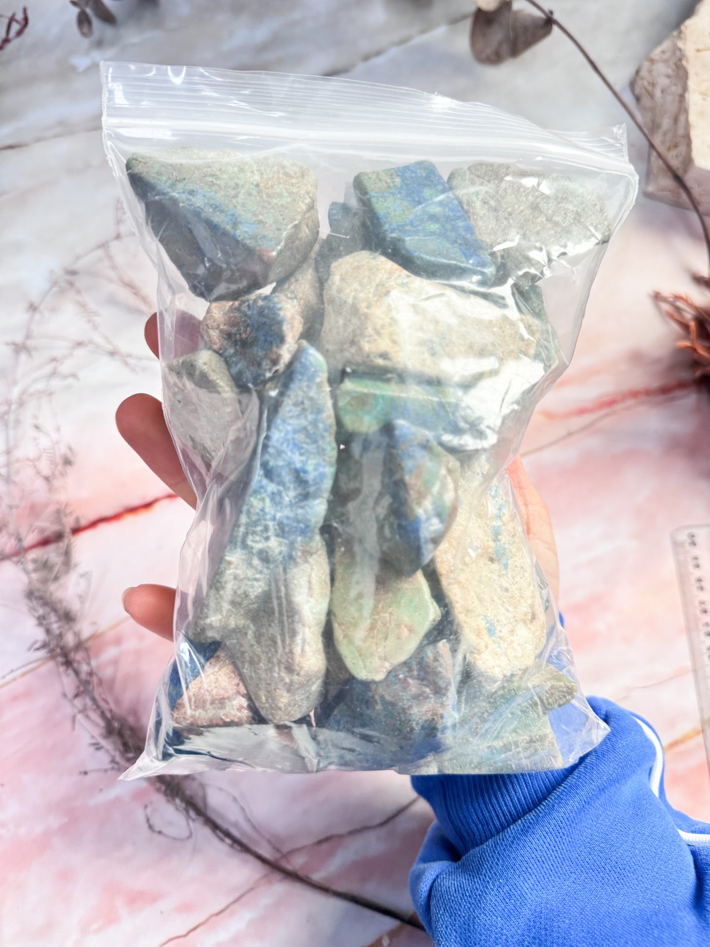 Azurite and Malachite - 1kg Bag