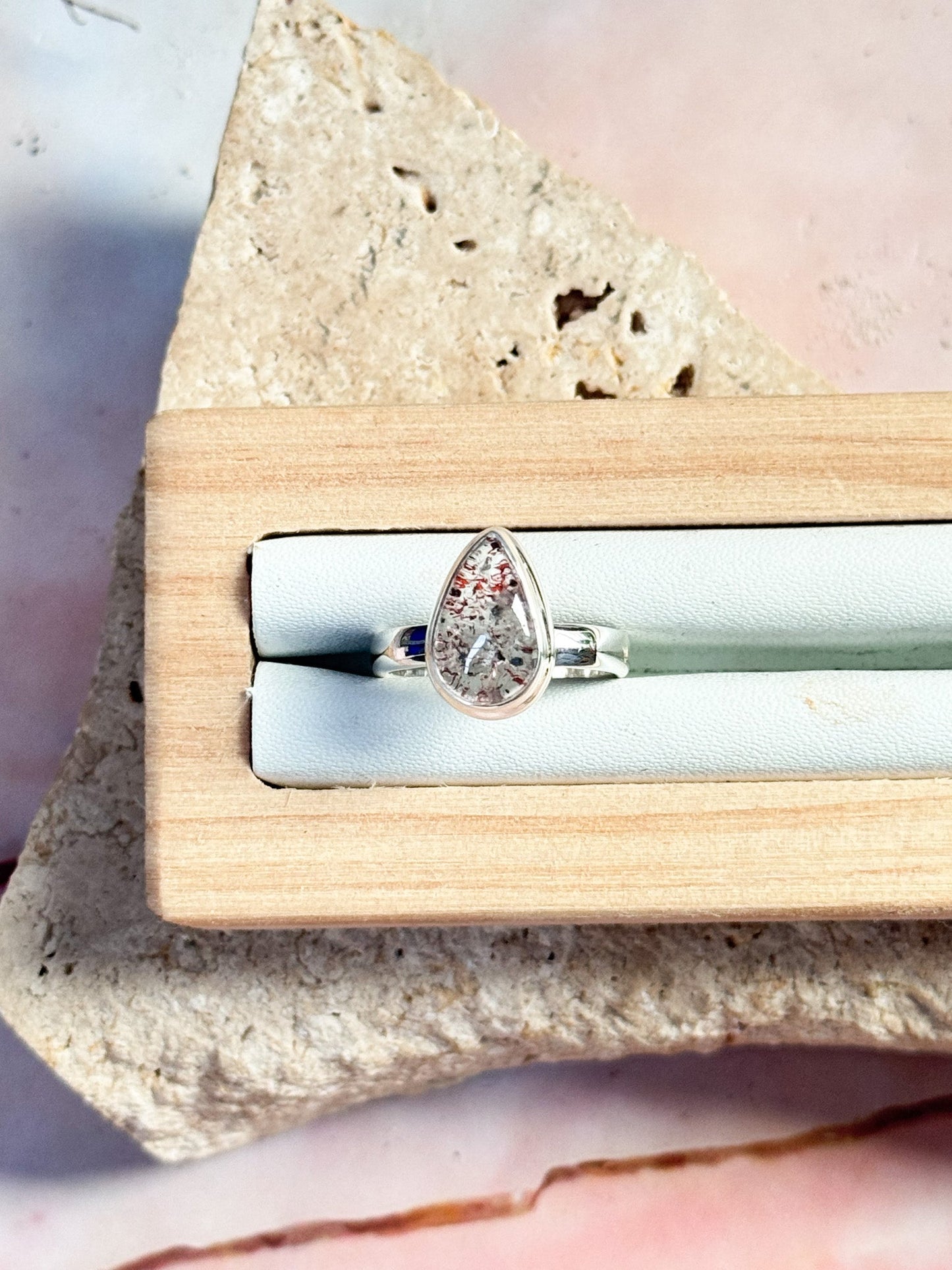 Orire Lucky Quartz Ring - Size 6.5