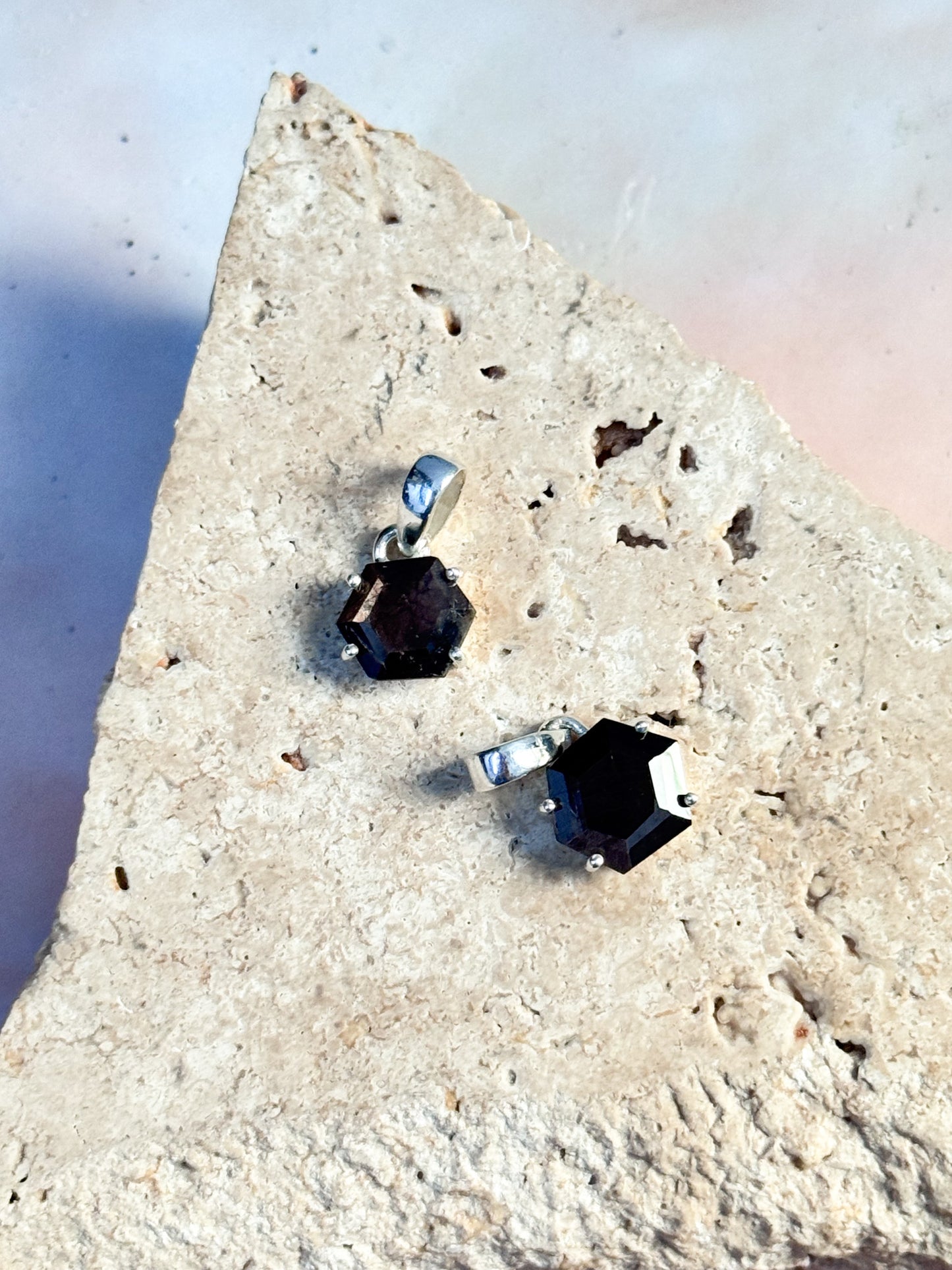 Zawadi Golden Sapphire Claw Pendants