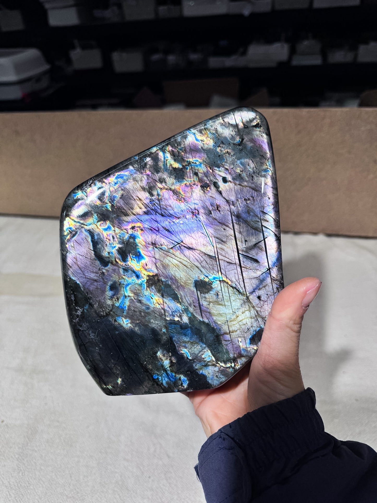 Purple Labradorite Freeform