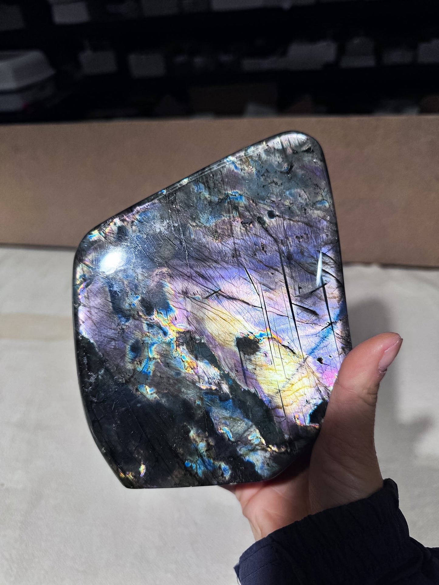 Purple Labradorite Freeform
