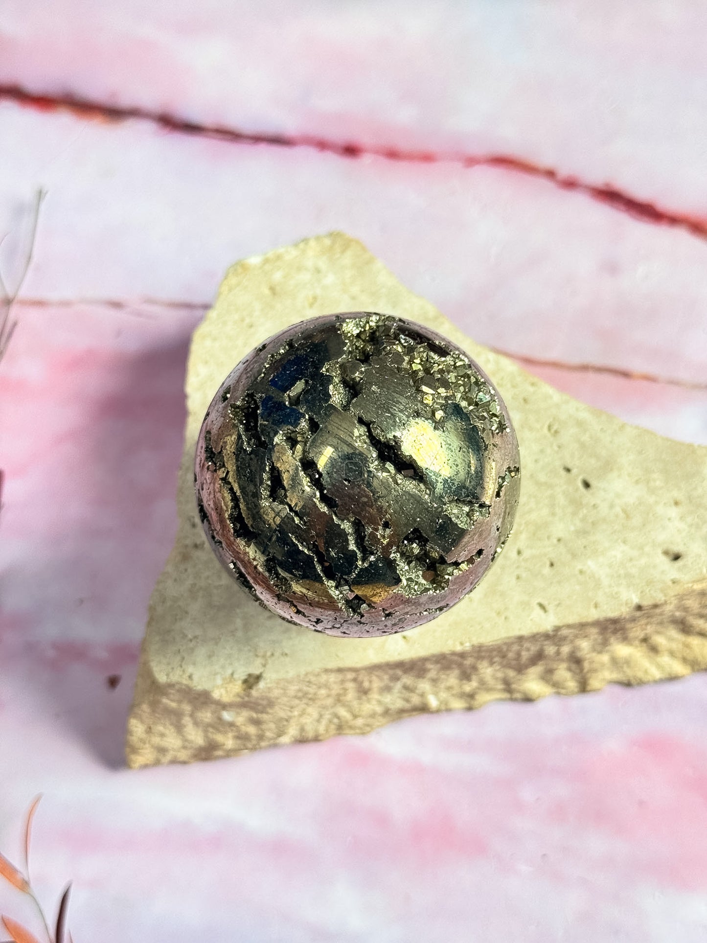 Druzy Pyrite Spheres