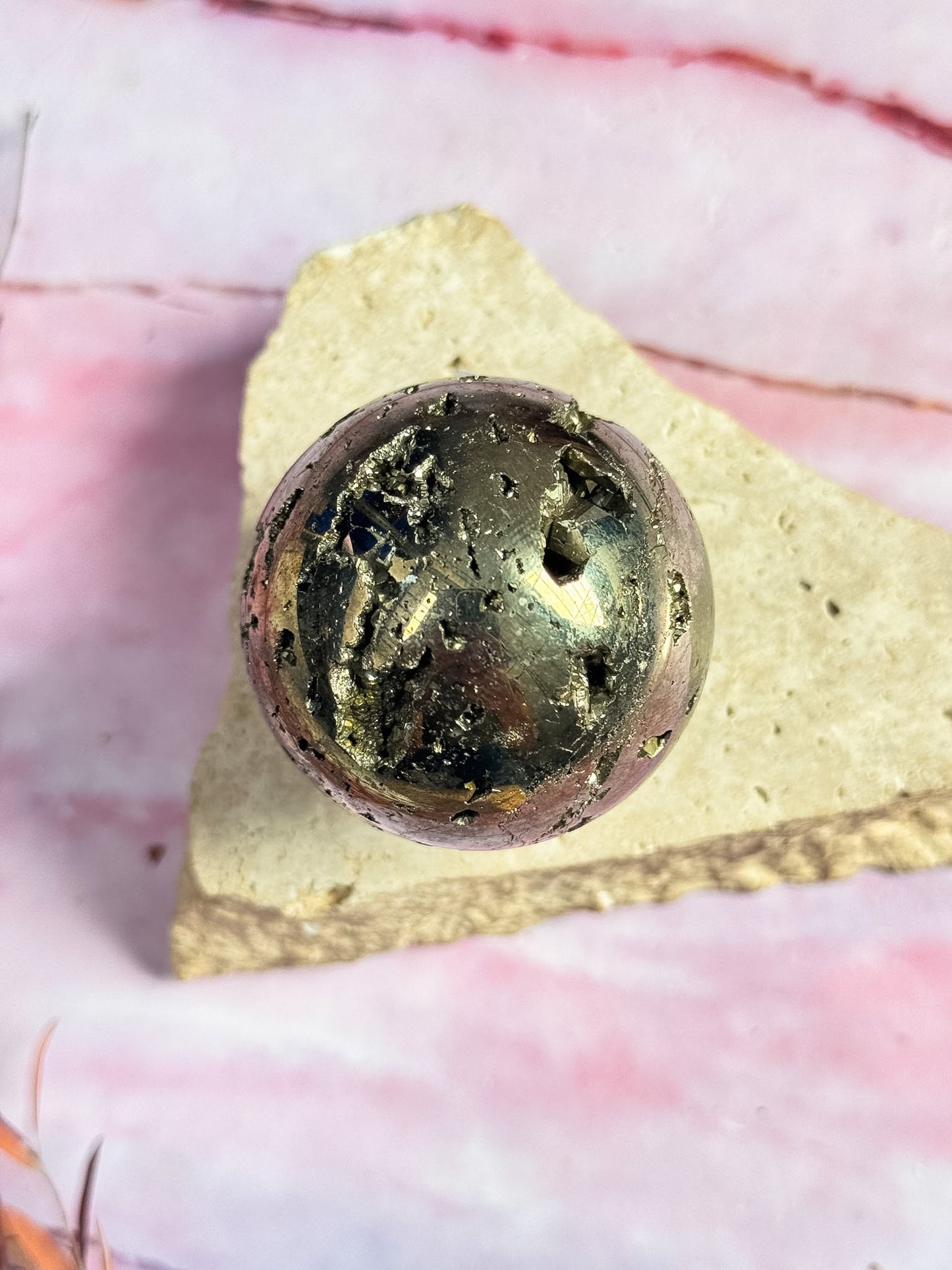 Druzy Pyrite Spheres
