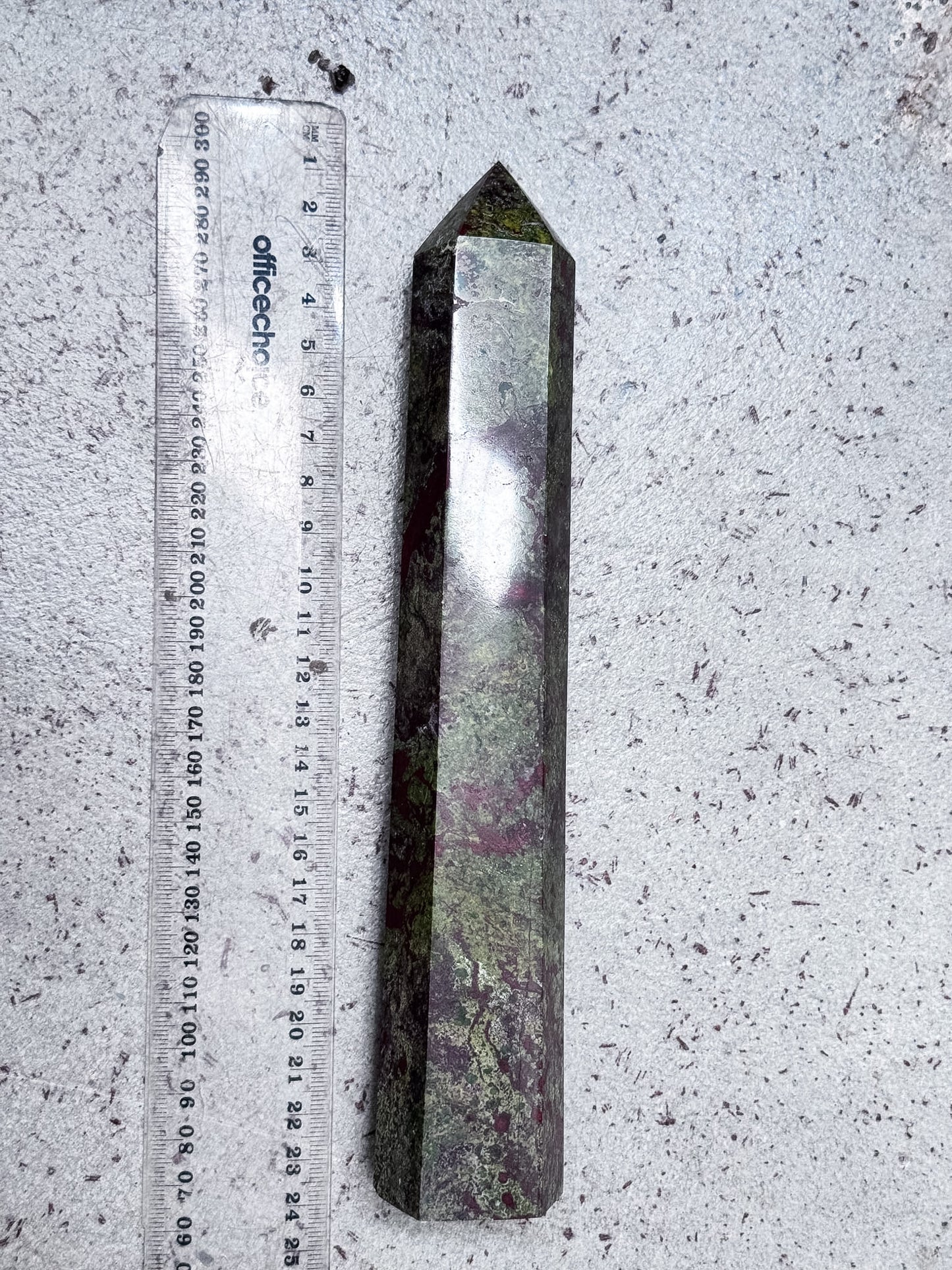 Dragon Blood Jasper Tower