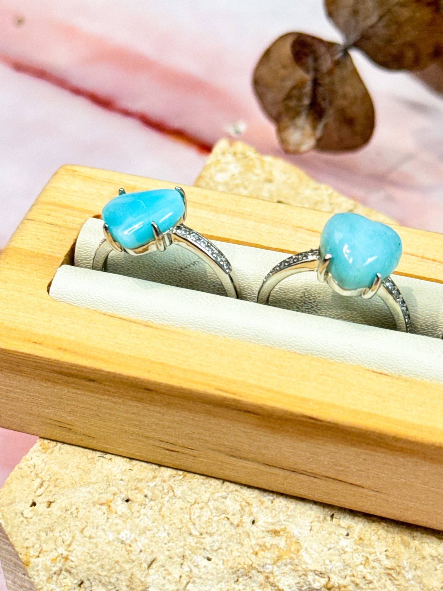 Larimar Rings