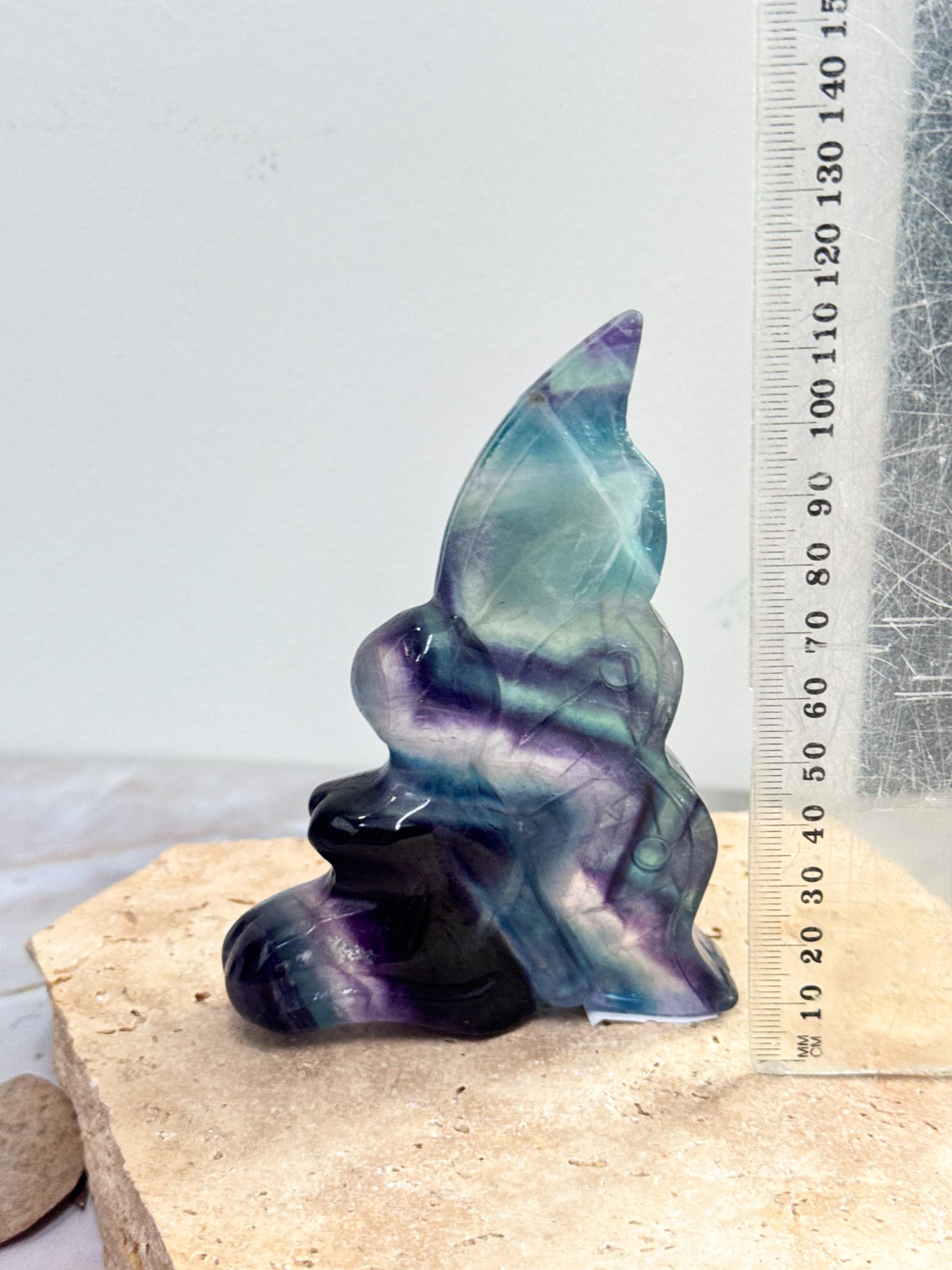 Fluorite Fairy Carvings