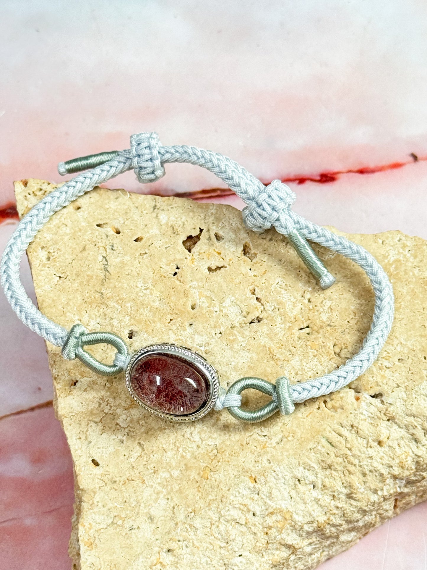 Garden Quartz Adjustable Bracelet