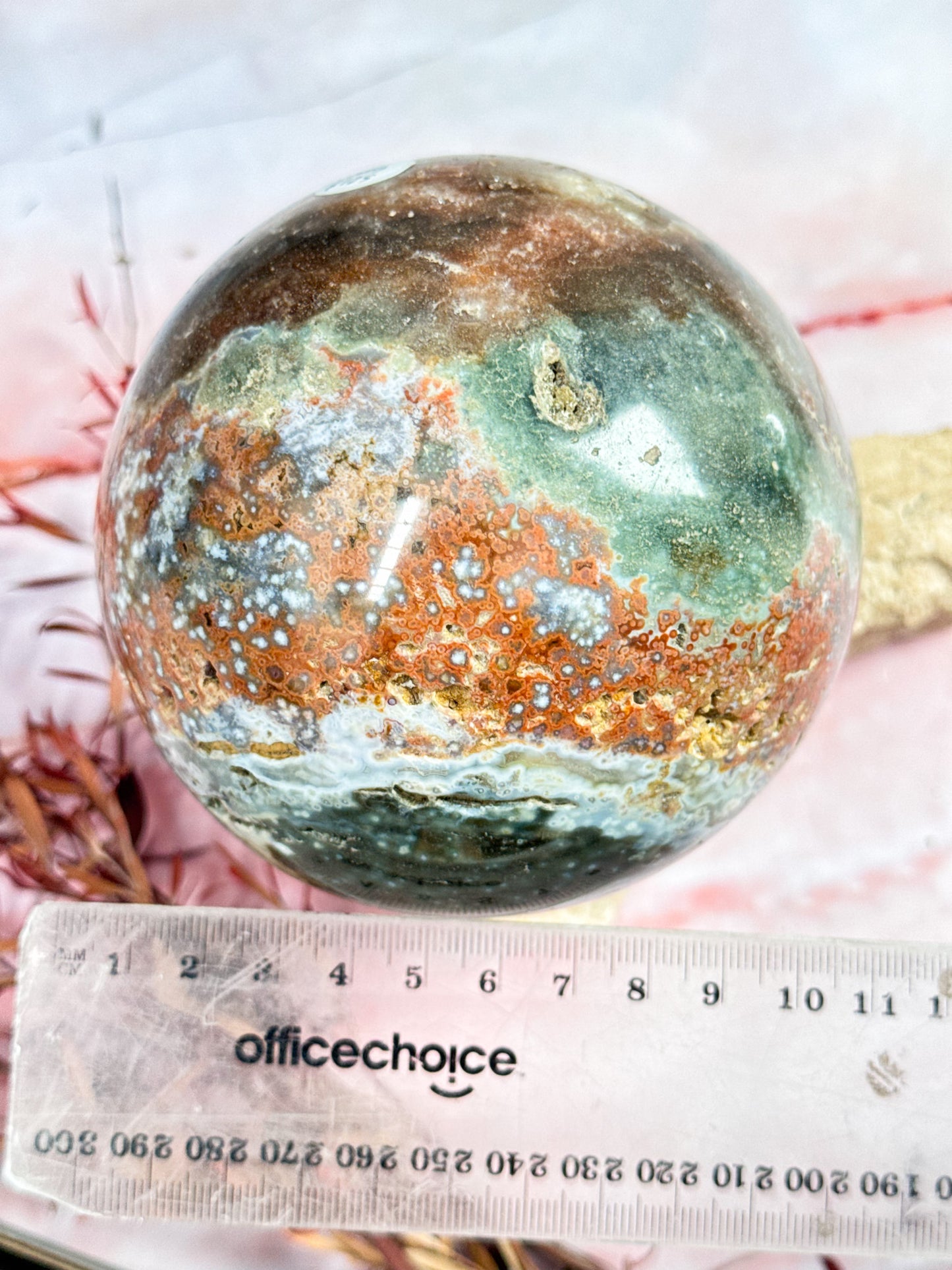 Ocean Jasper Sphere