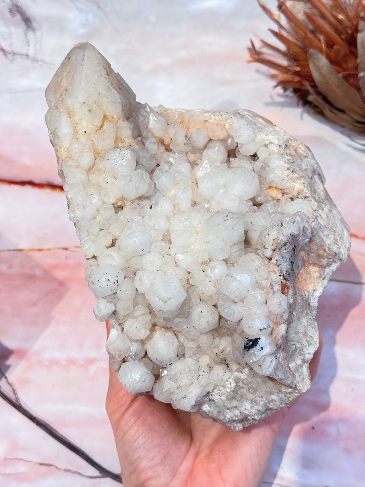 Pineapple Quartz Cluster