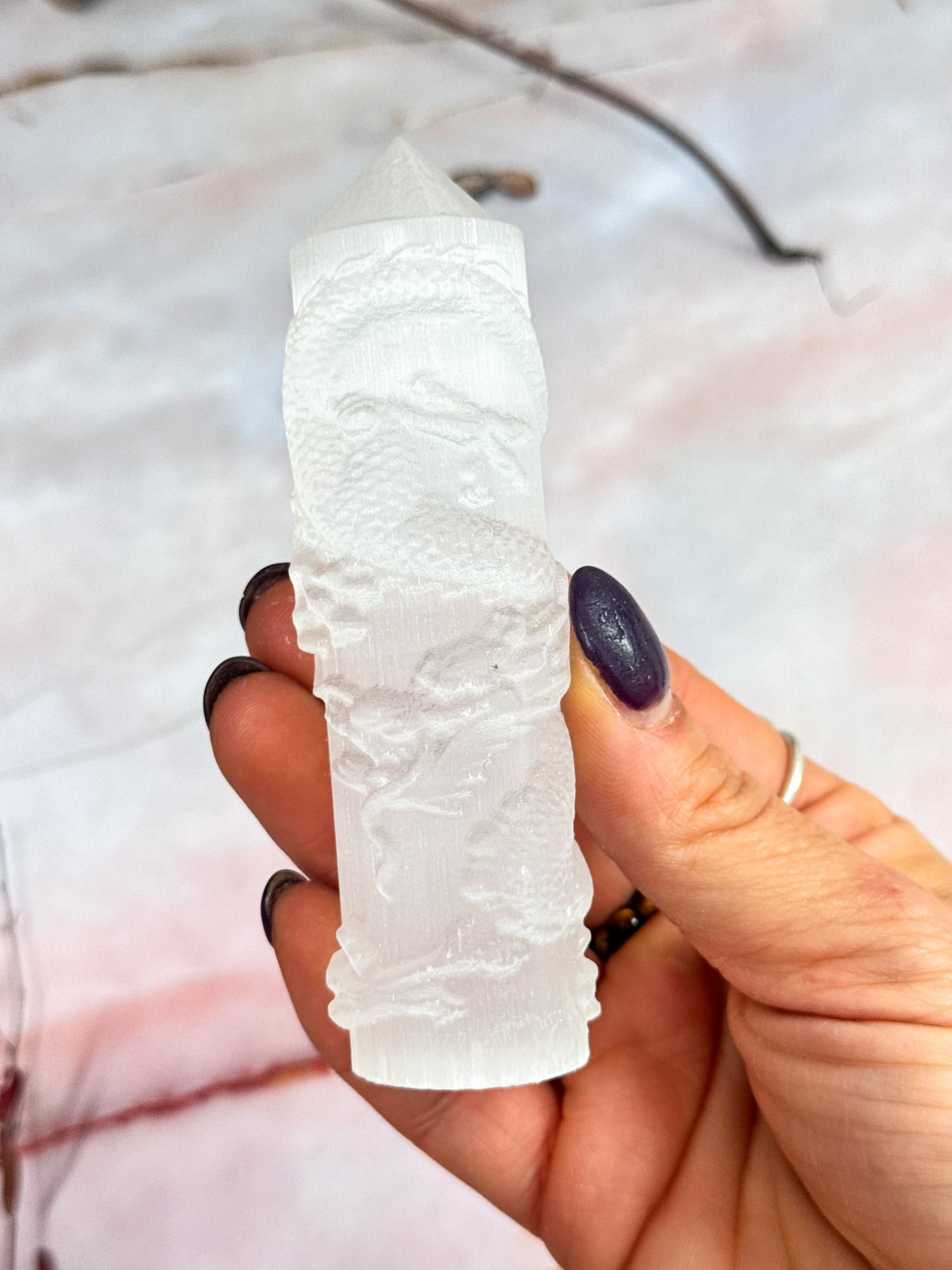 Selenite Dragon Points