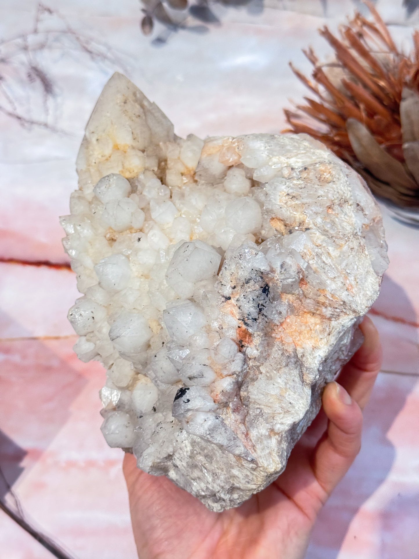 Pineapple Quartz Cluster