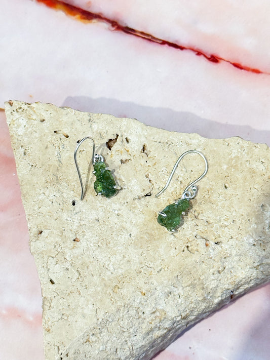 Moldavite Earrings #1