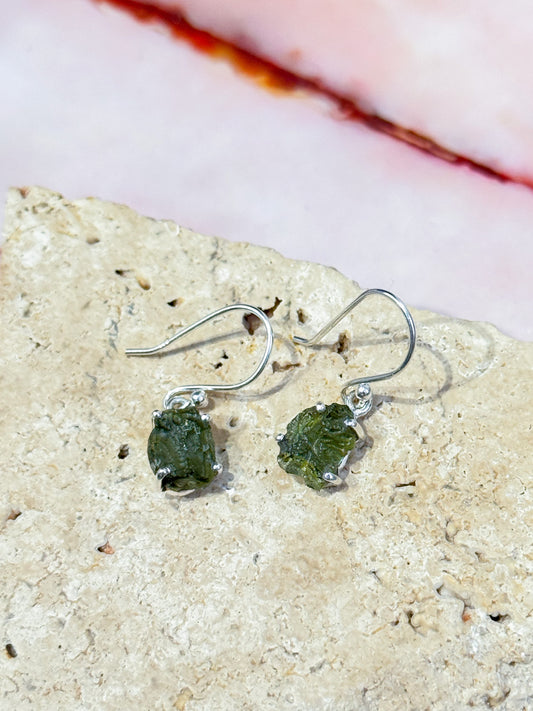 Moldavite Earrings #3