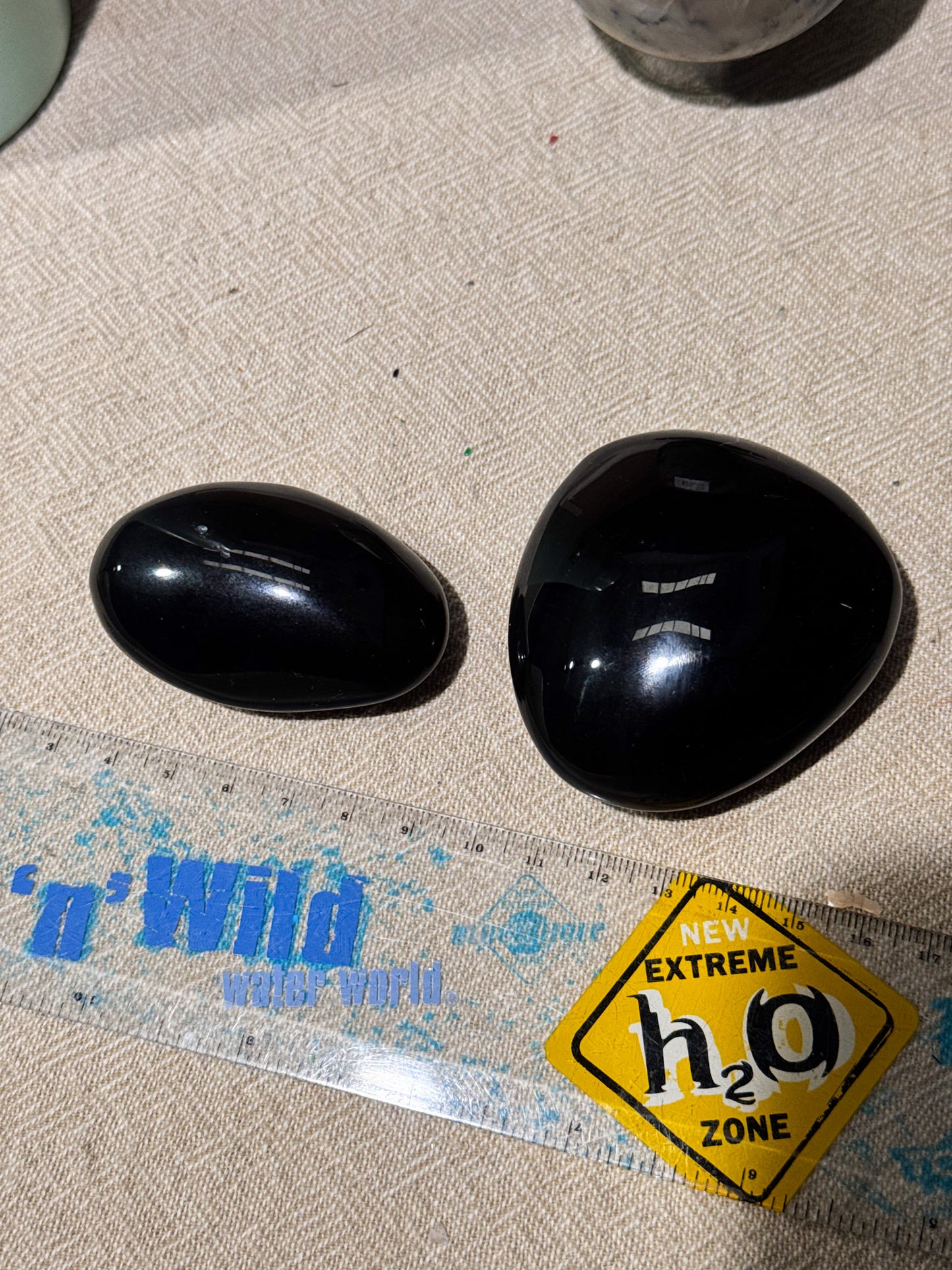 Rainbow Obsidian Palmstones