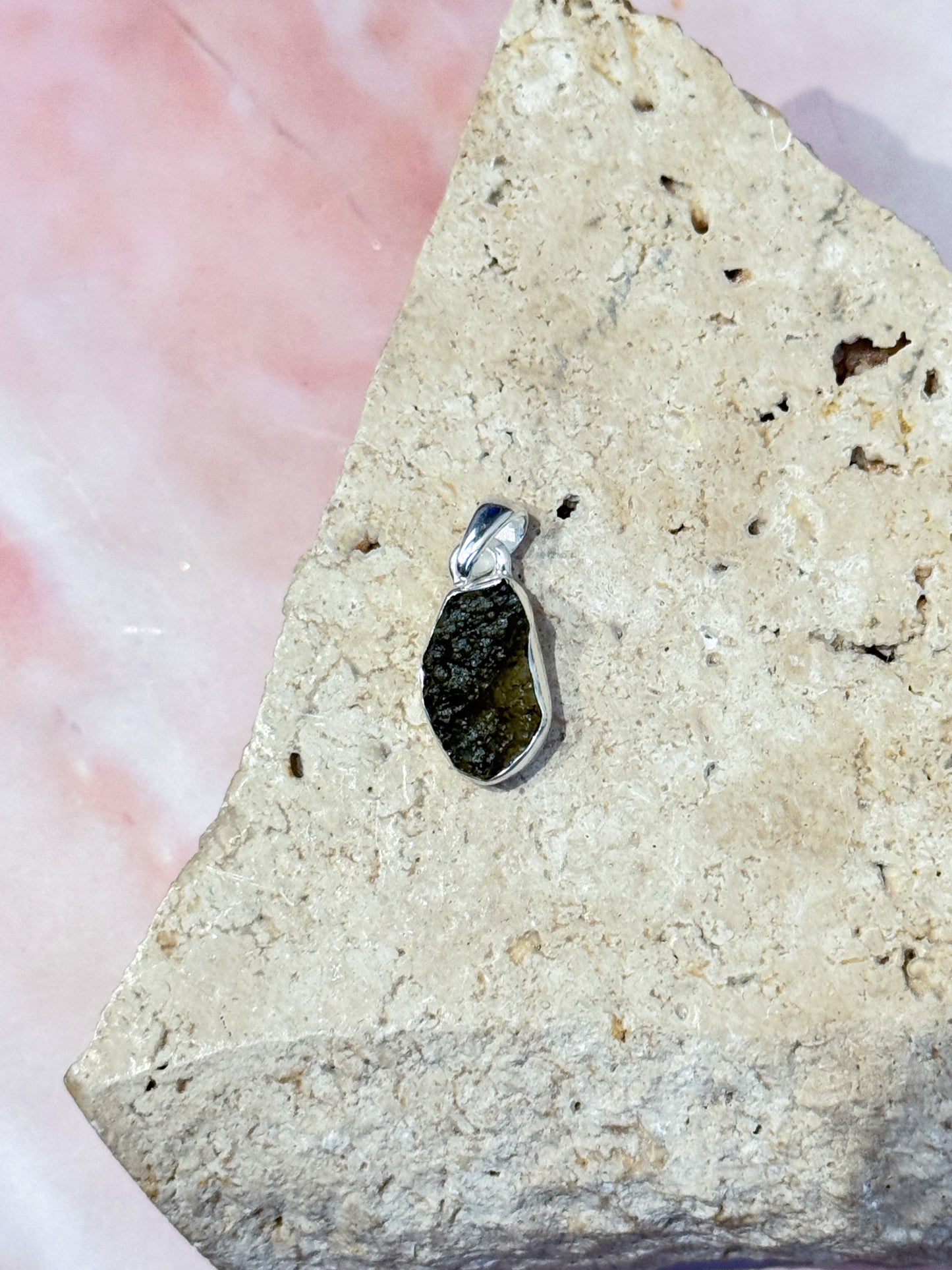 Moldavite Pendants