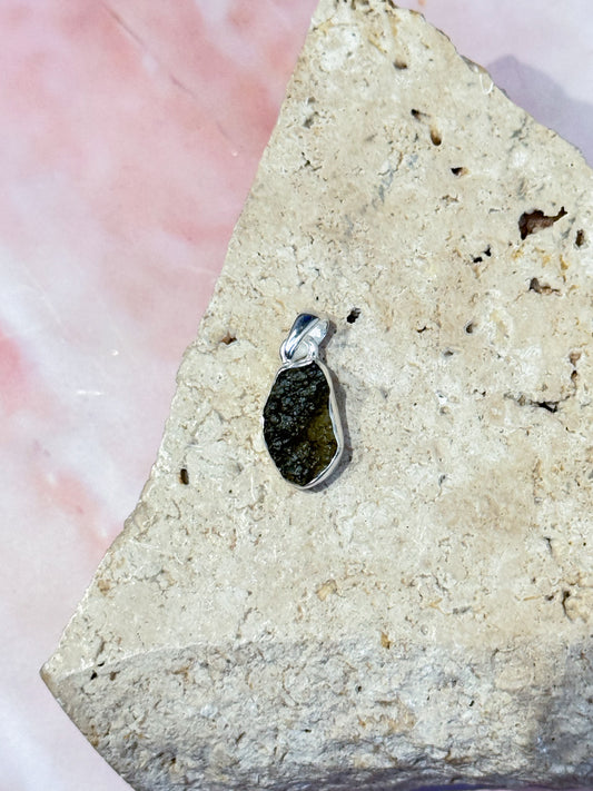 Moldavite Pendants