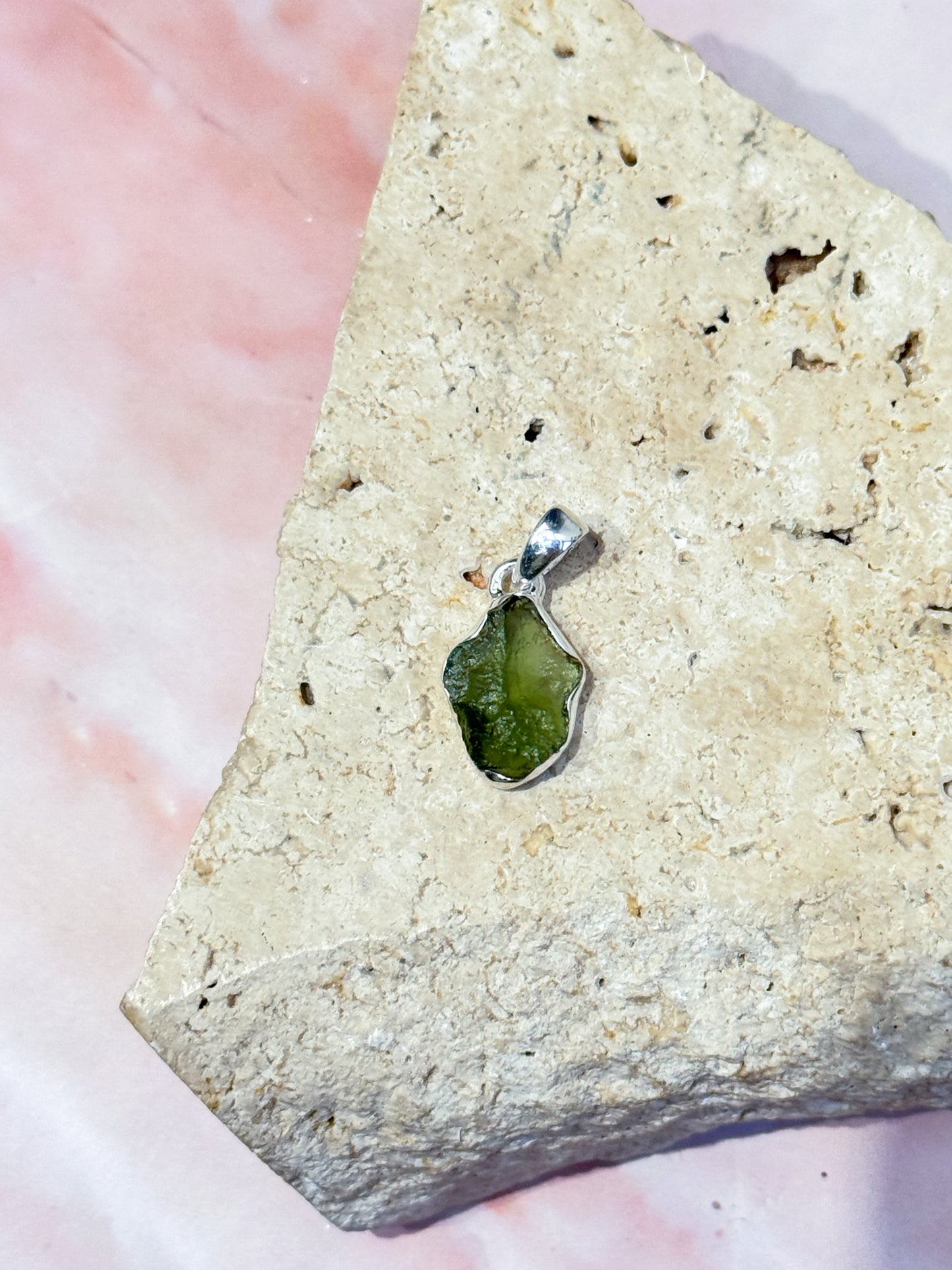Moldavite Pendants