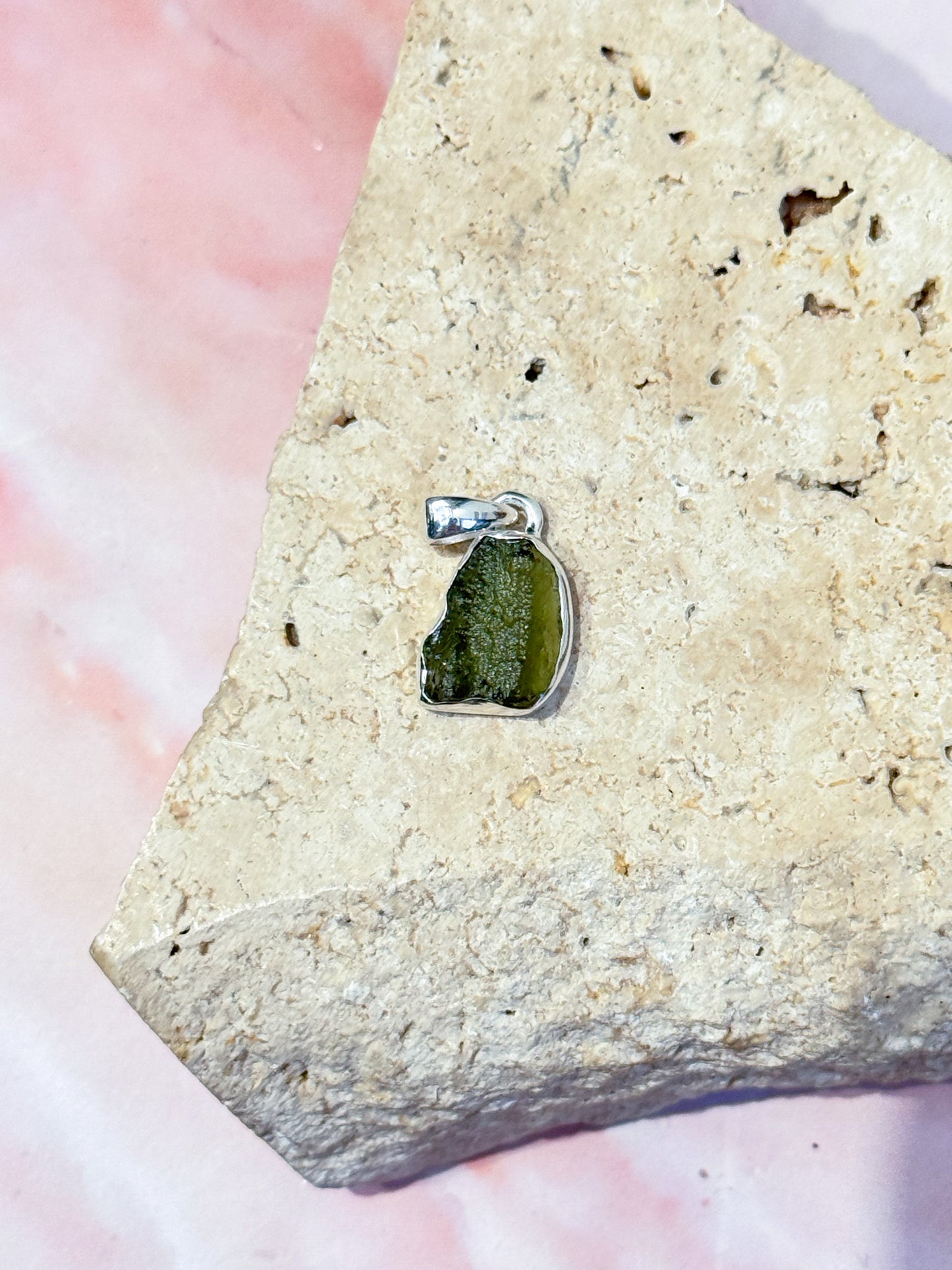Moldavite Pendants