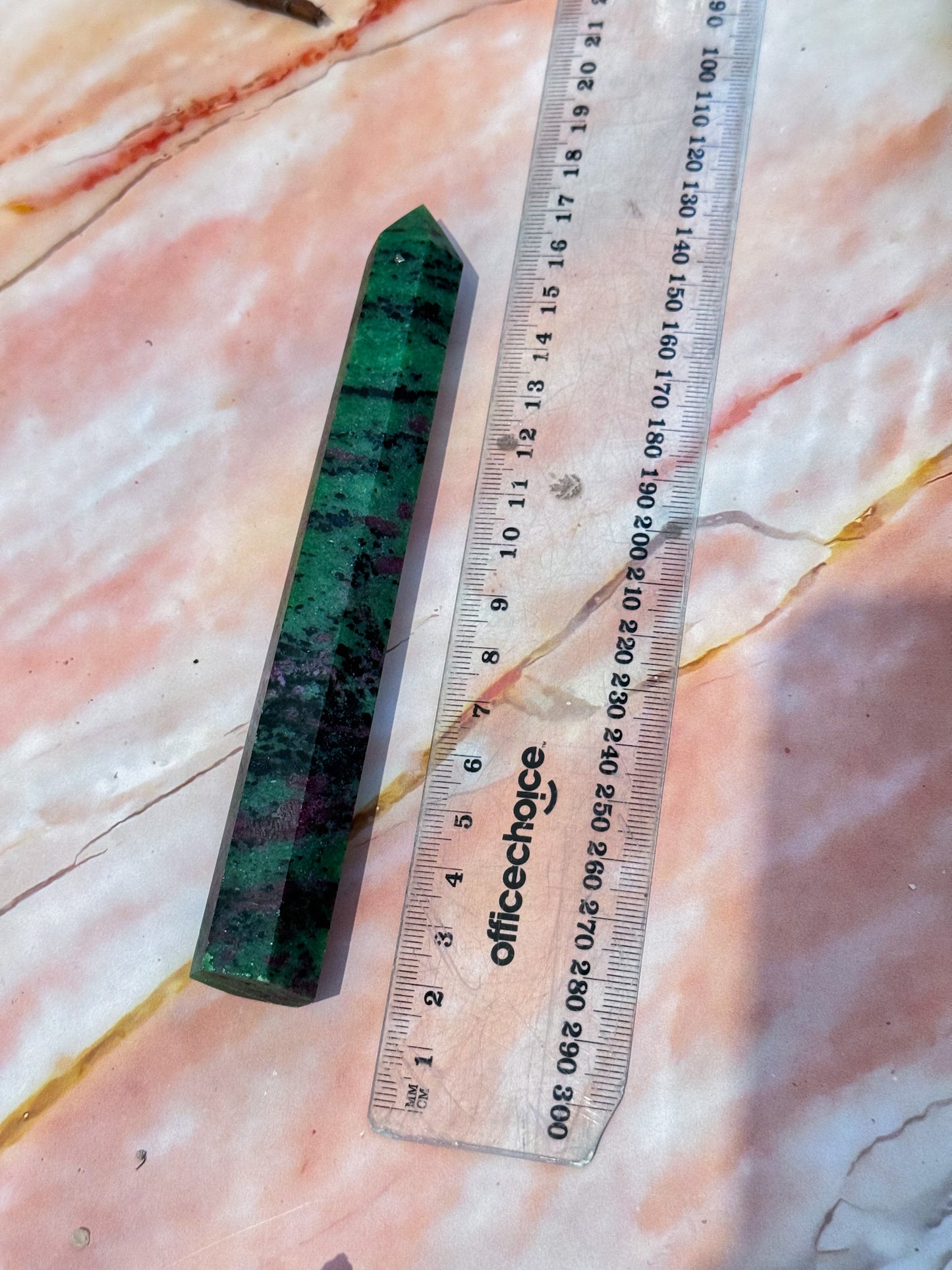 Ruby in Zoisite Points