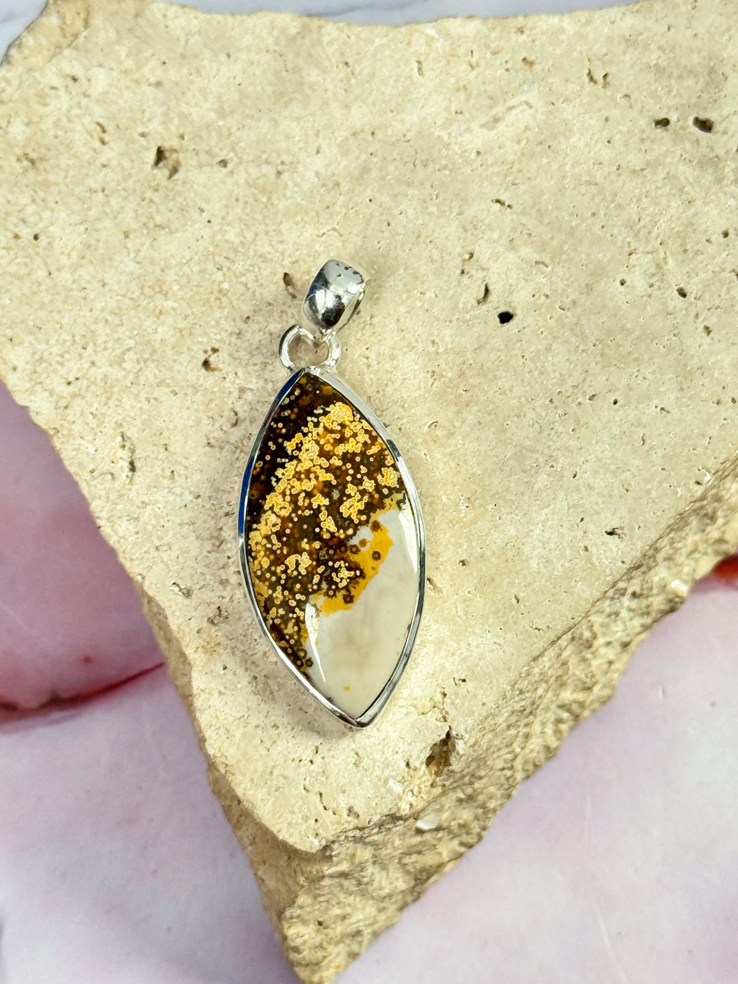 Orbicular Ocean Jasper Pendants