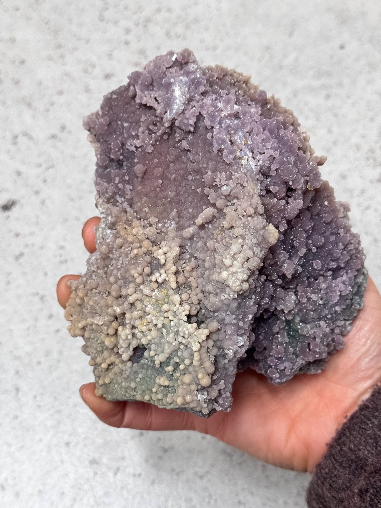 Grape Agate Cluster