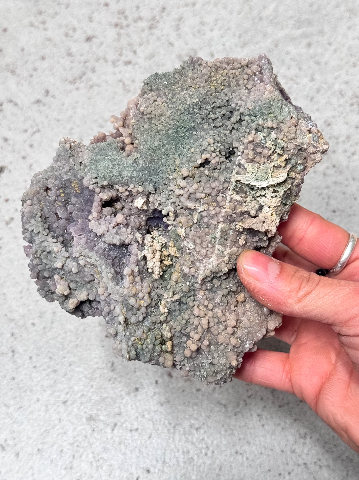 Grape Agate Cluster