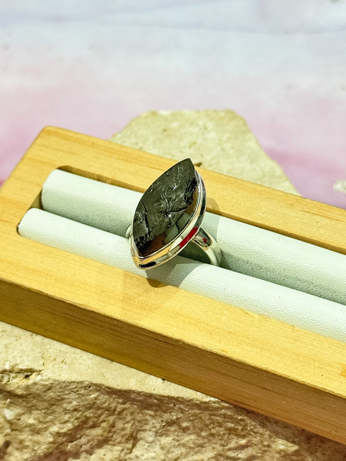 Elite Shungite Ring - Size 6