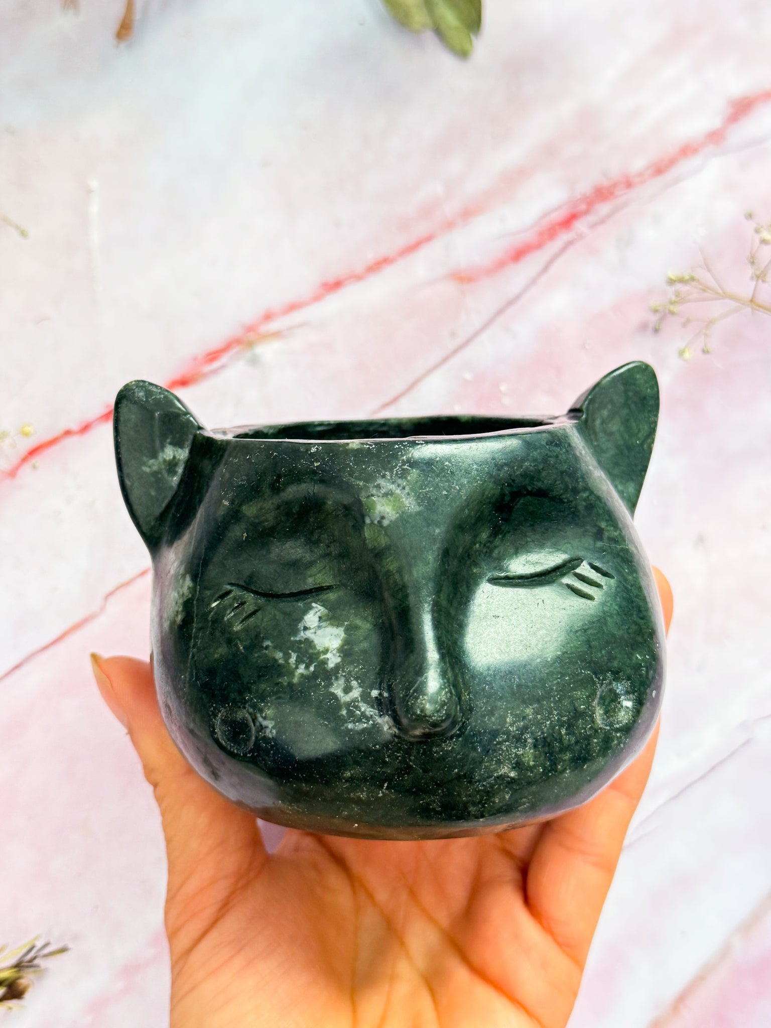 Serpentine Cat Planters