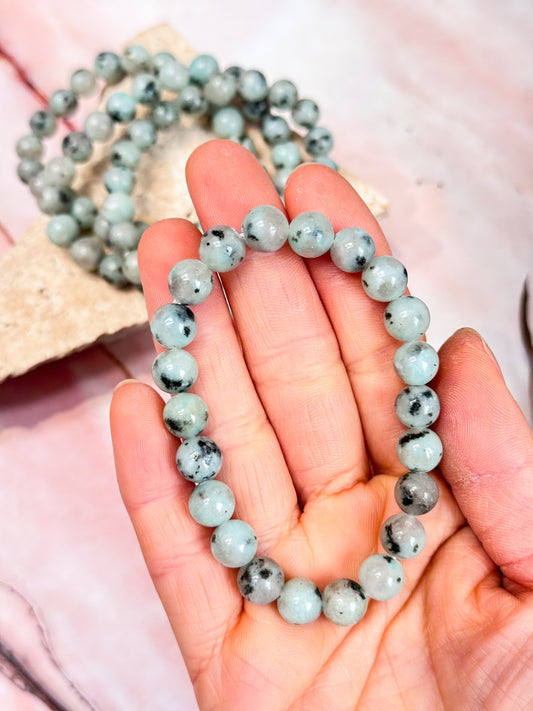 Kiwi Jasper Bracelets