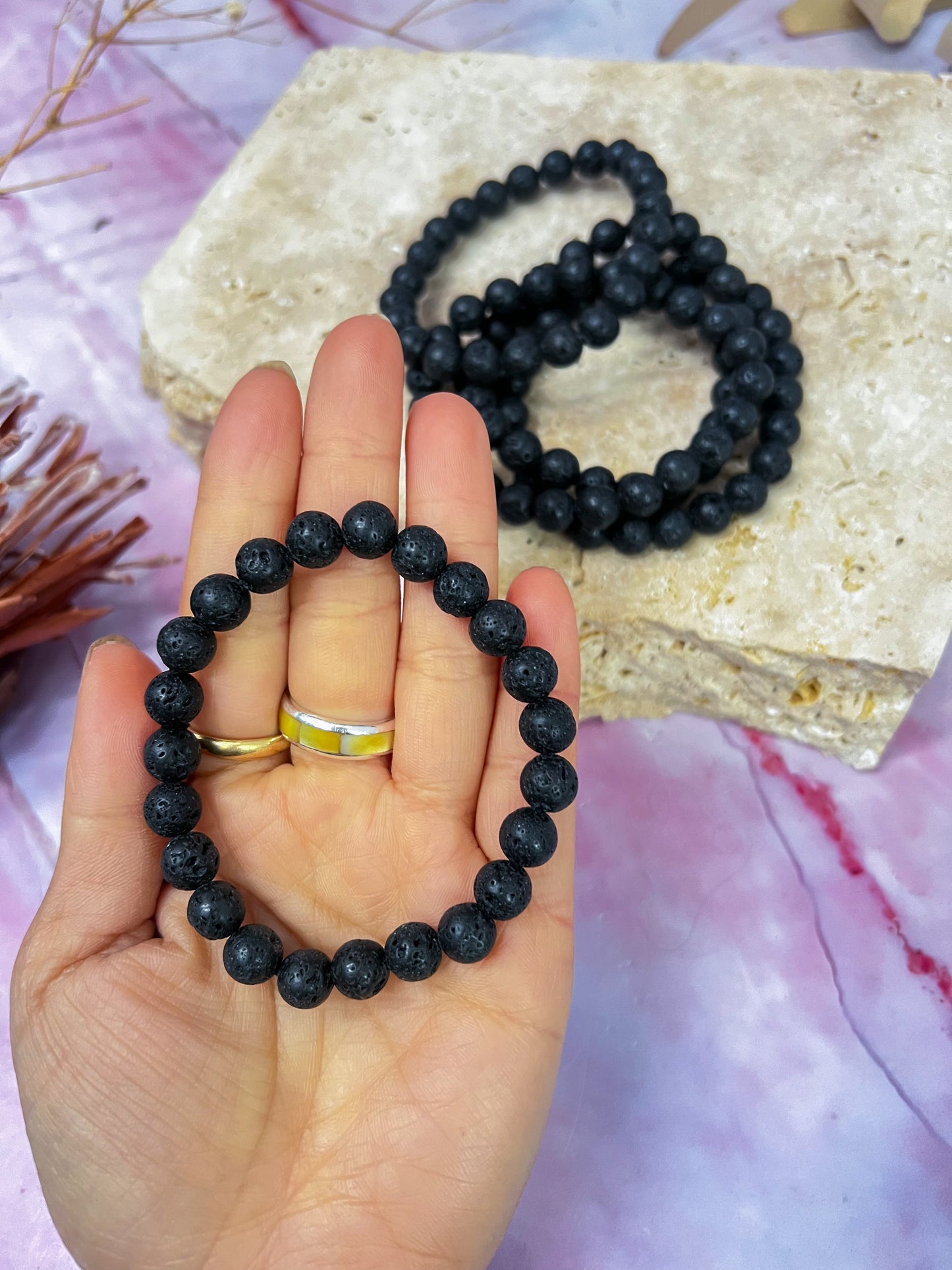 Lava Stone Bracelets