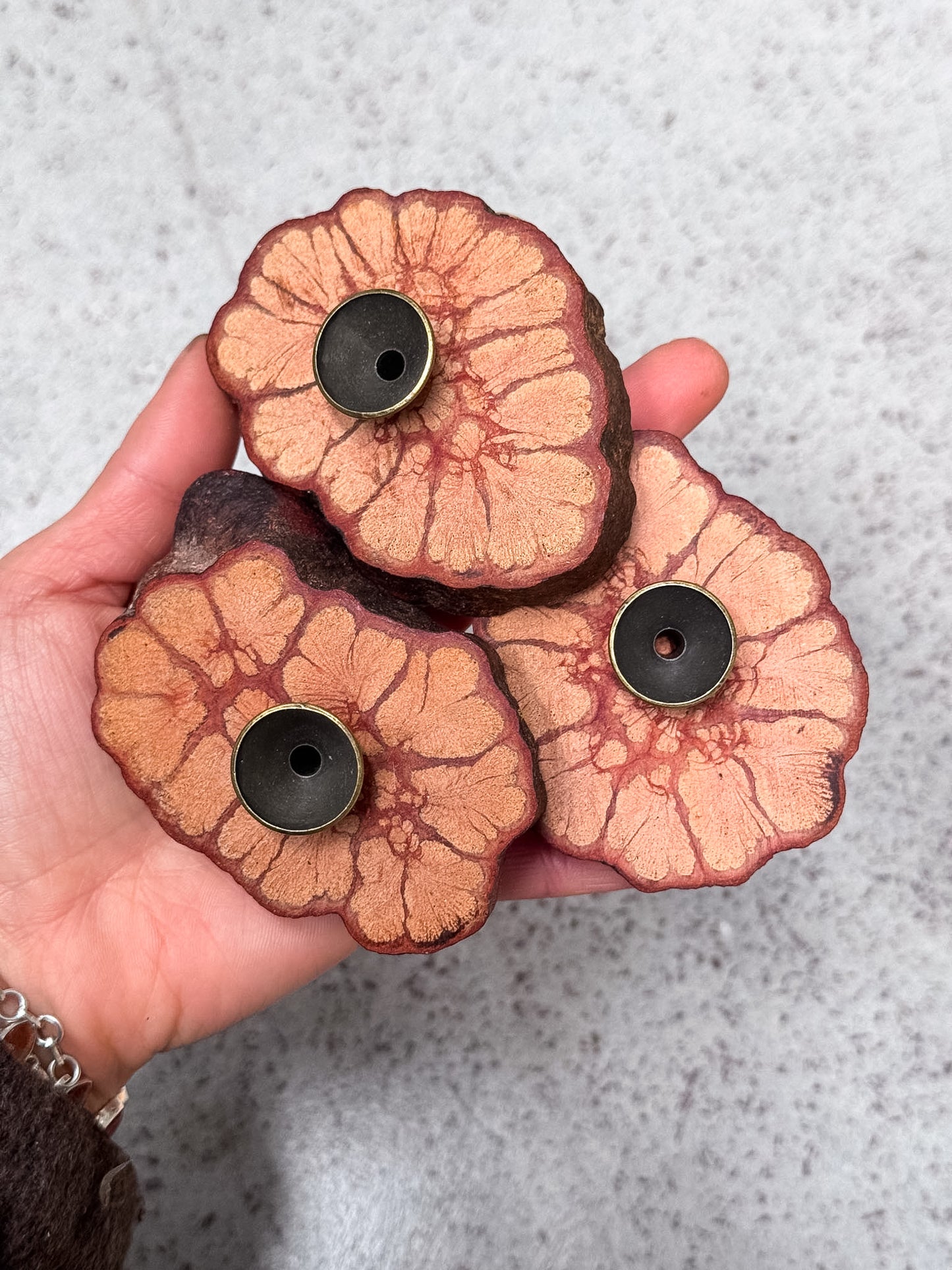 Chrysanthemum Wood Stands