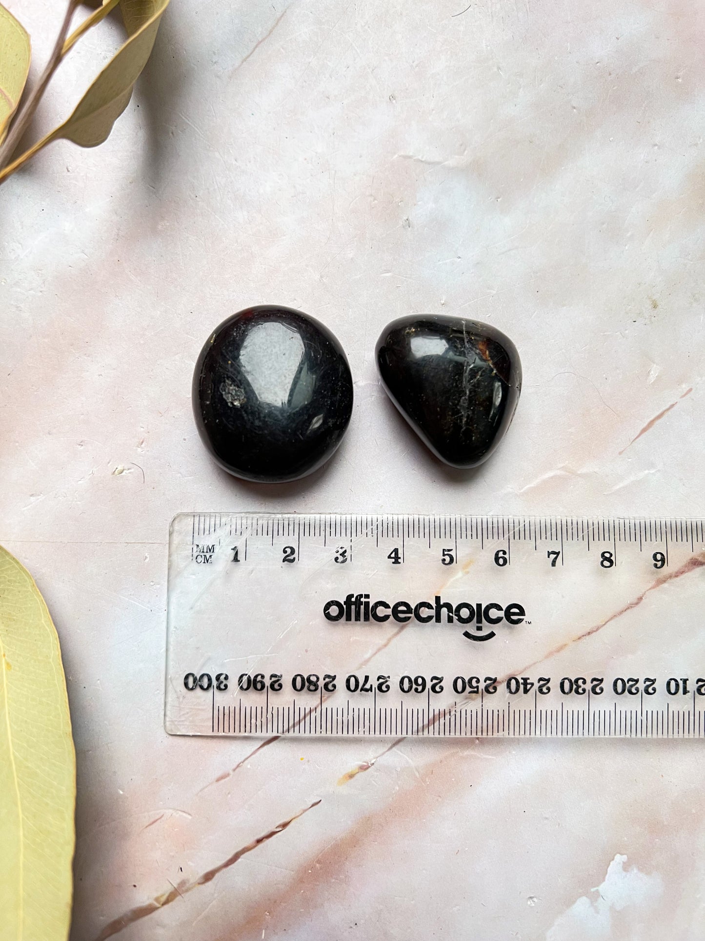 Blue Amber Tumbles