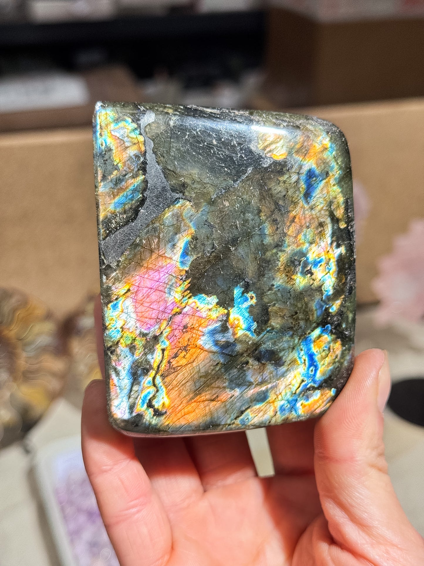 Gold Labradorite Freeform