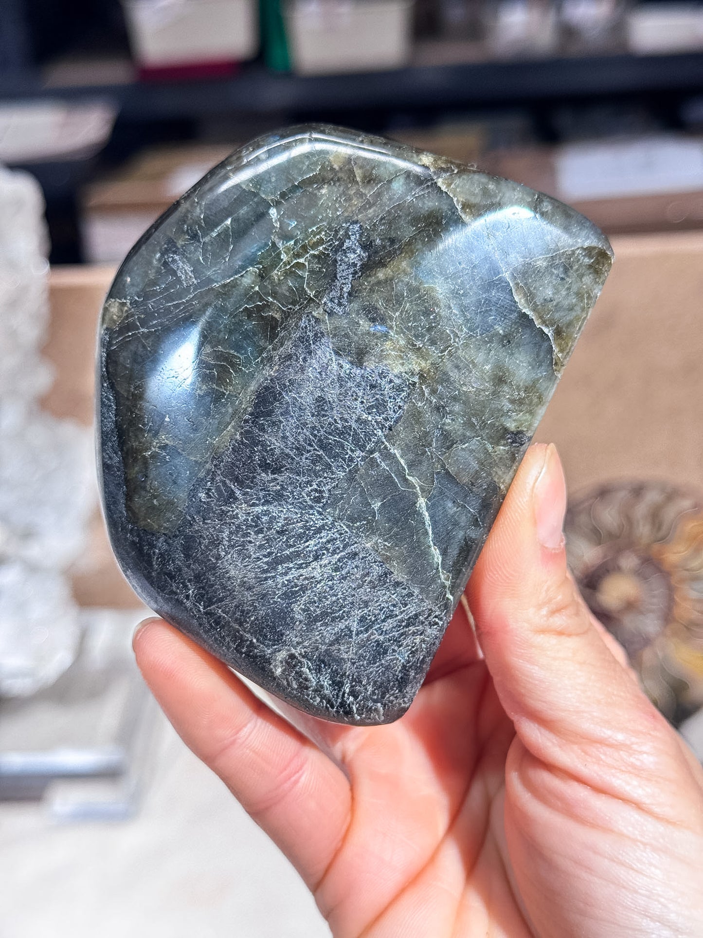Gold Labradorite Freeform