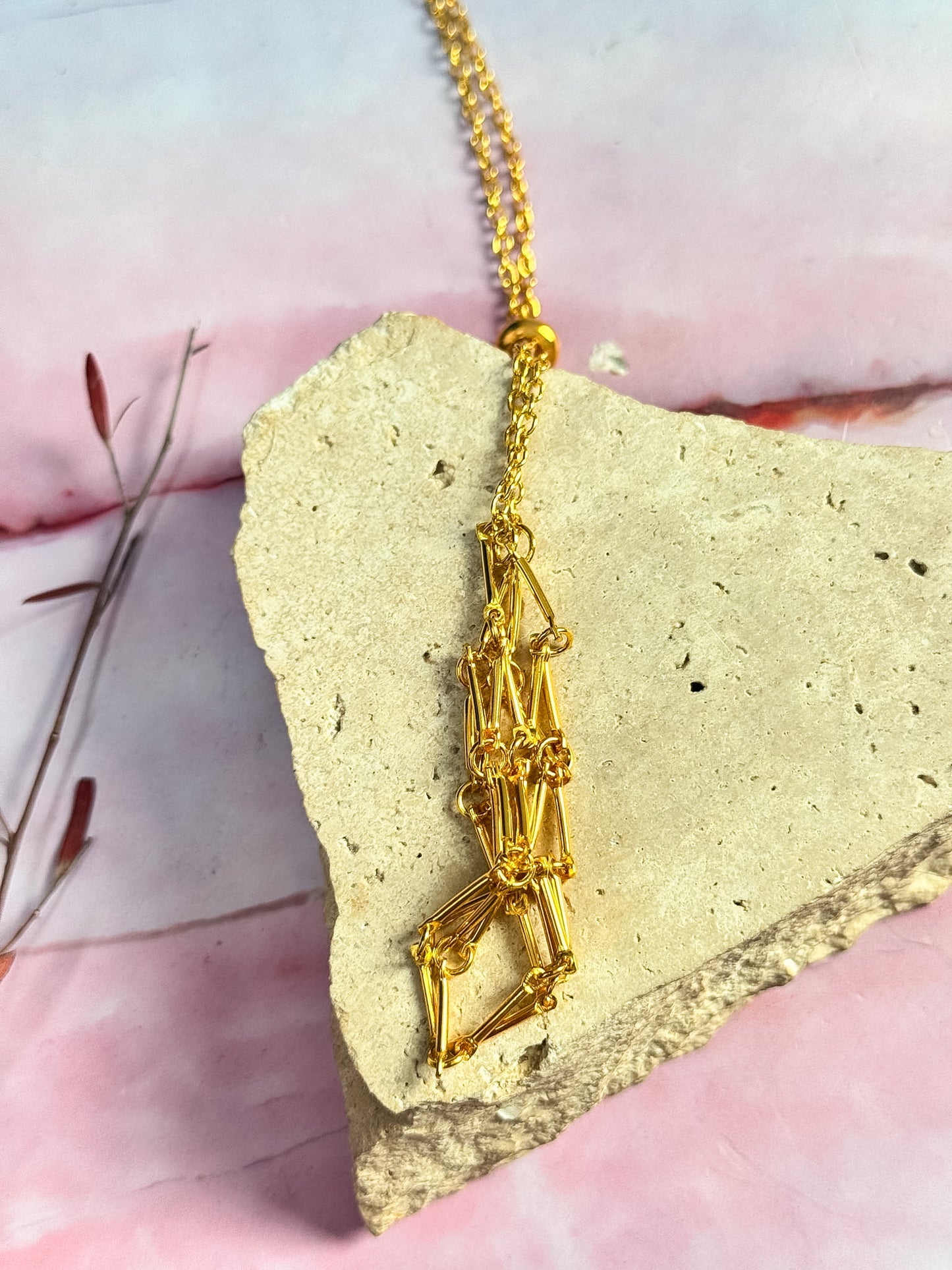Metal Net Necklaces