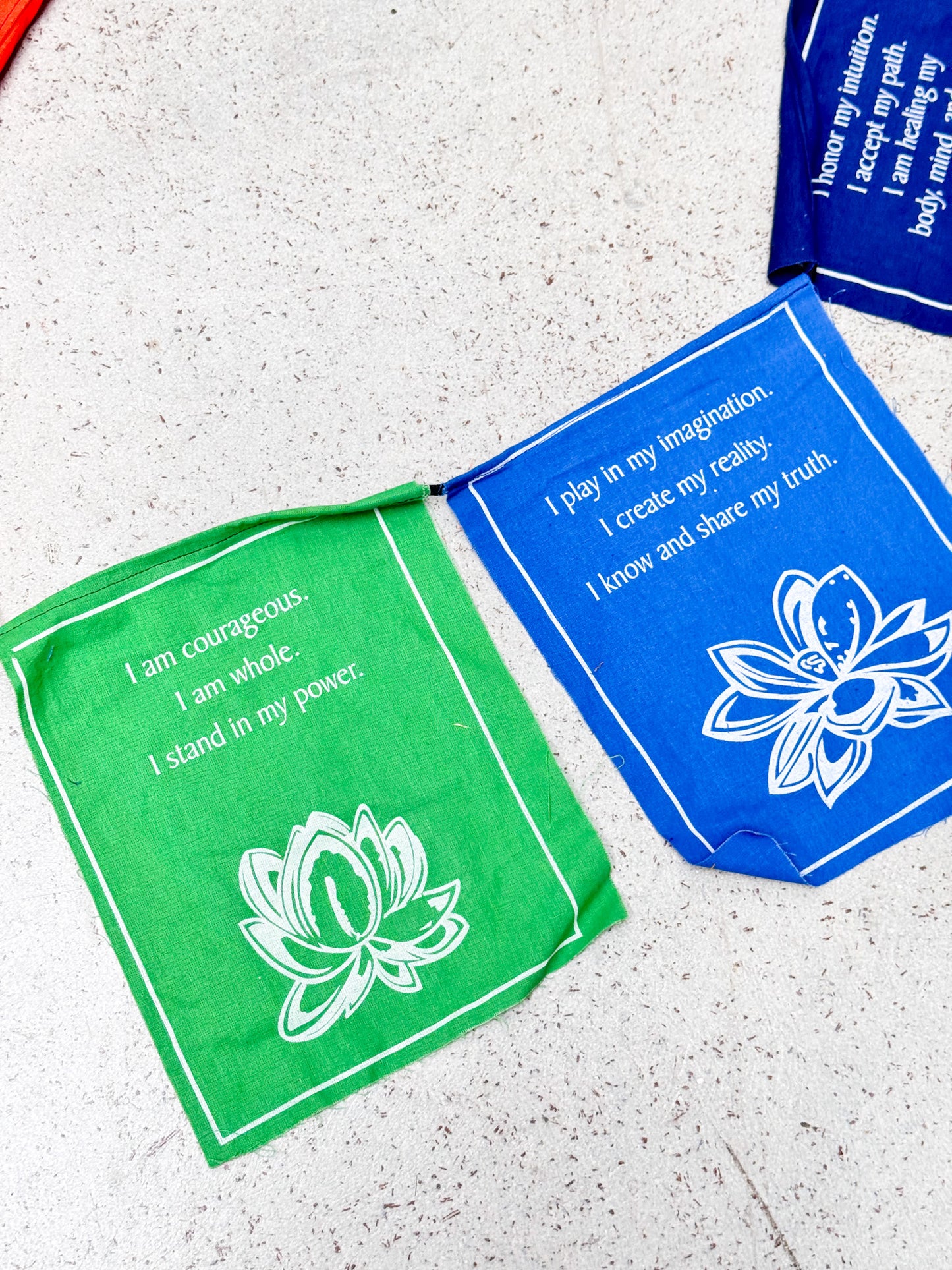 Rainbow Prayer Flag Set