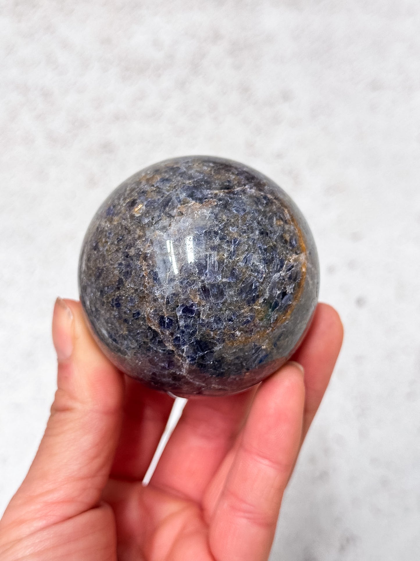 Iolite Sphere
